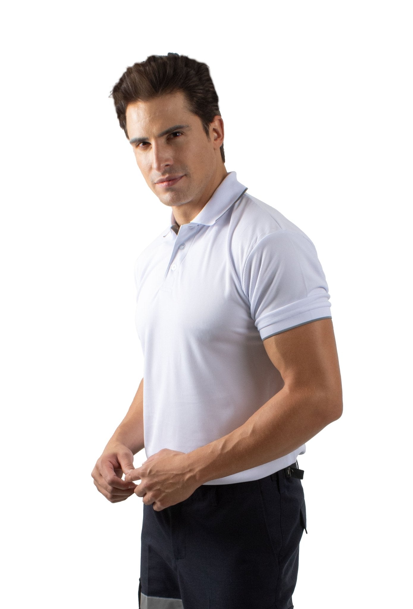 PLAYERA POLO BUENOS AIRES HOMBRE #Color_Blanco