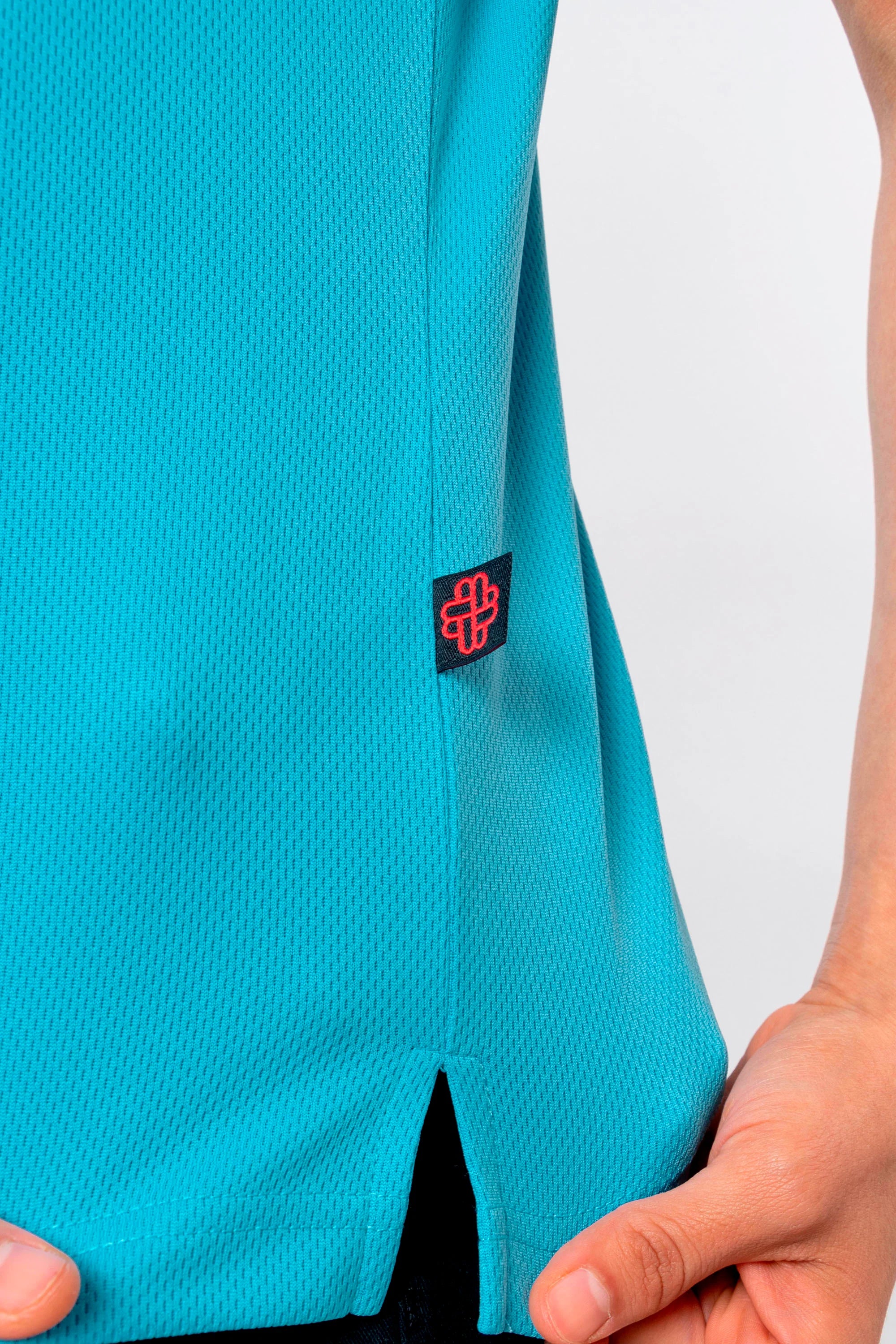 PLAYERA POLO CARACAS DAMA #Color_Azul Cielo