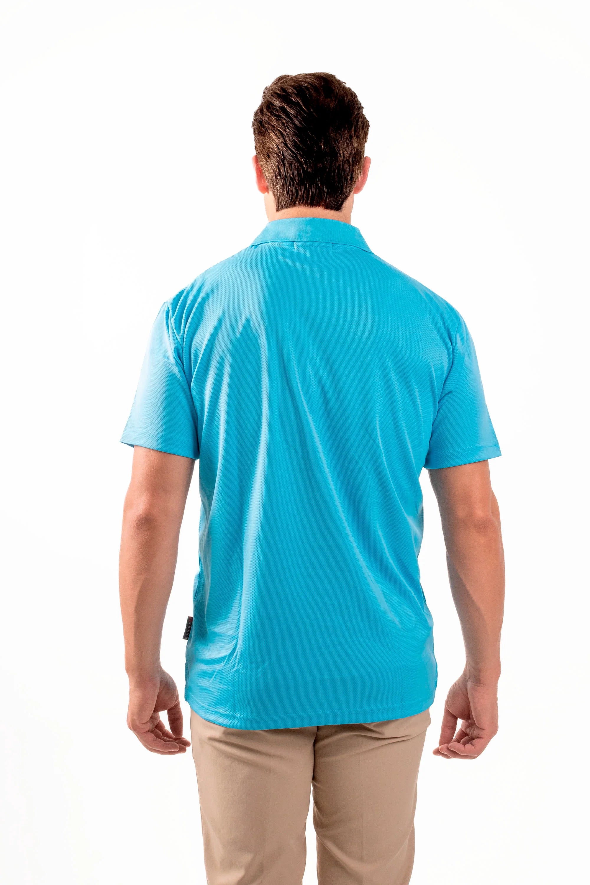 PLAYERA TIPO POLO ULTRA DRYFIT MANCHESTER HOMBRE #Color_Azul Cielo