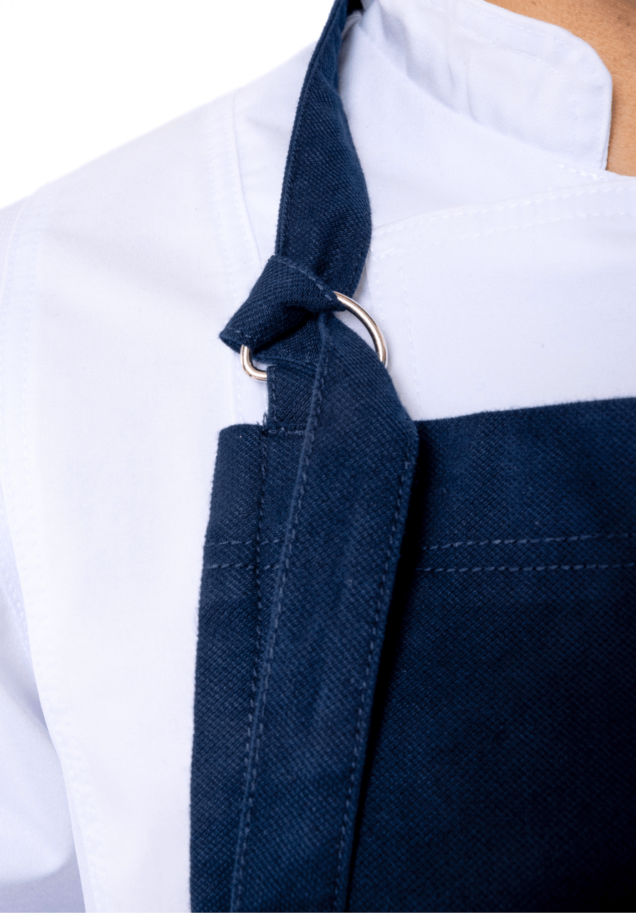 MANDIL DE GABARDINA VERONA #Color_Azul Marino