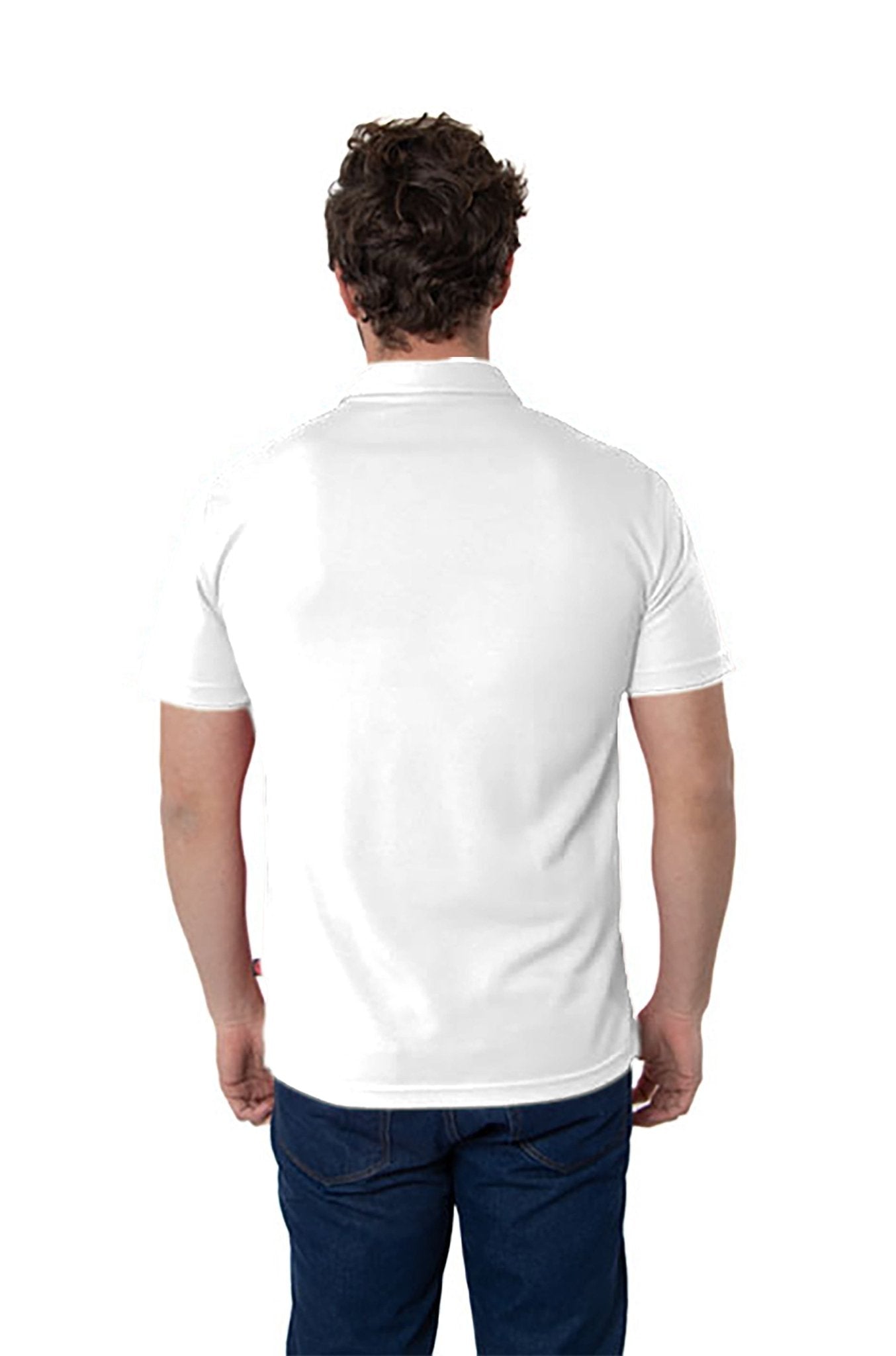 PLAYERA TIPO POLO DRY FIT PAMPLONA HOMBRE SUSTENTABLE #Color_Blanco