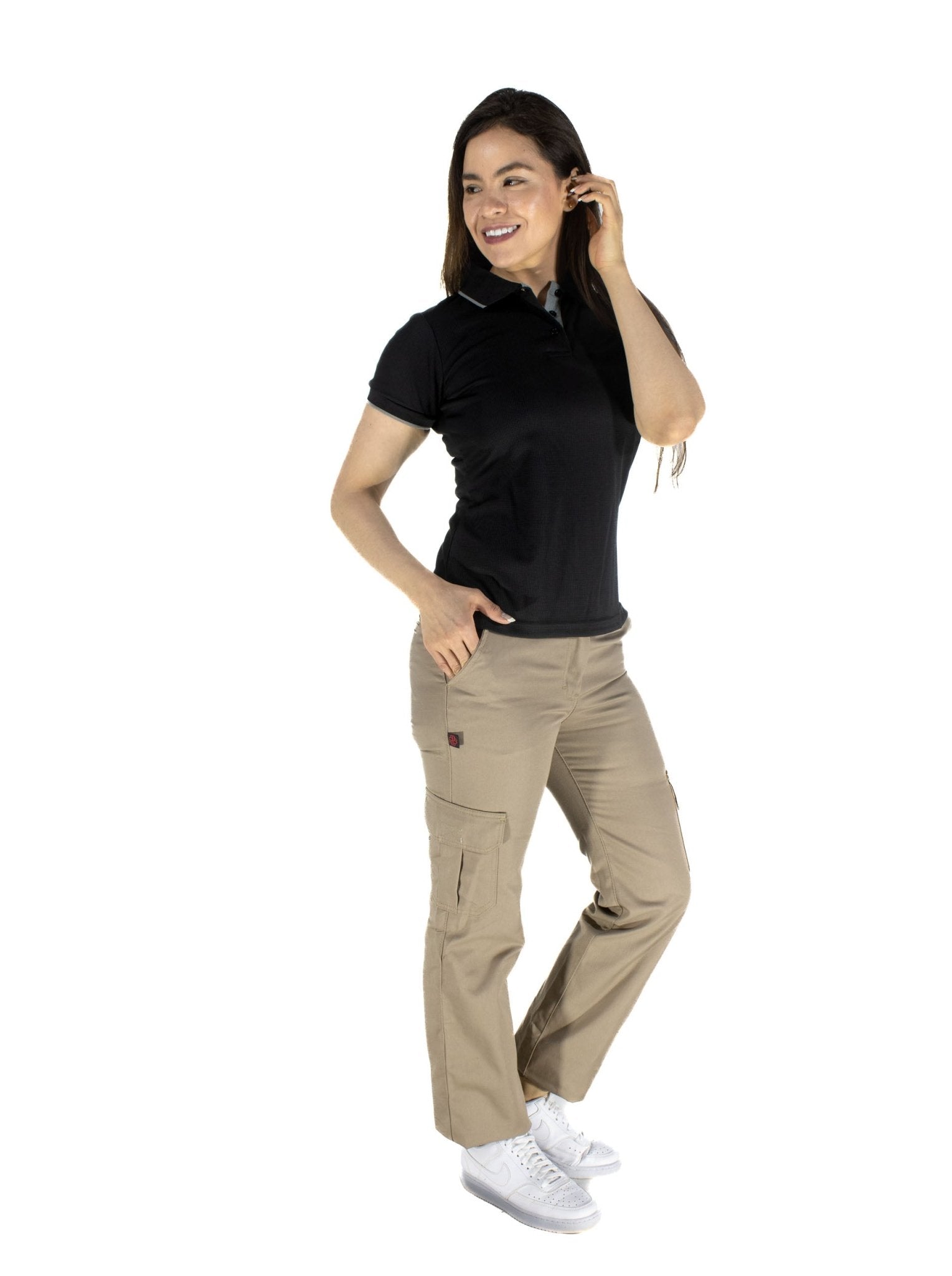 PLAYERA POLO BUENOS AIRES MUJER #Color_Negro