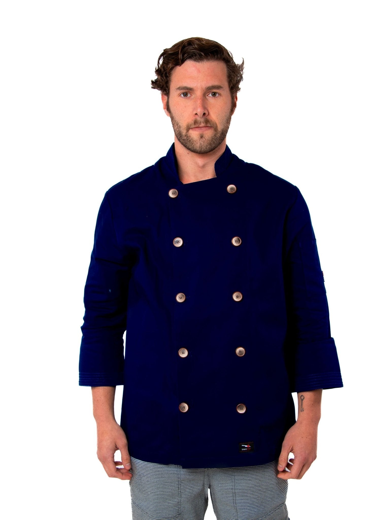 FILIPINA EJECUTIVA CHEF CORTE REGULAR LYON HOMBRE #Color_Azul Marino