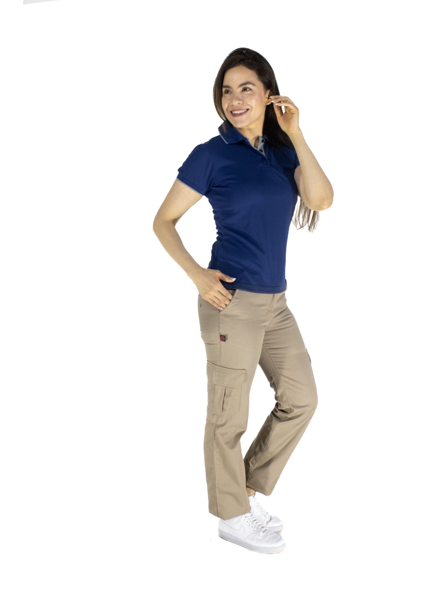 PLAYERA POLO BUENOS AIRES MUJER #Color_Azul Marino