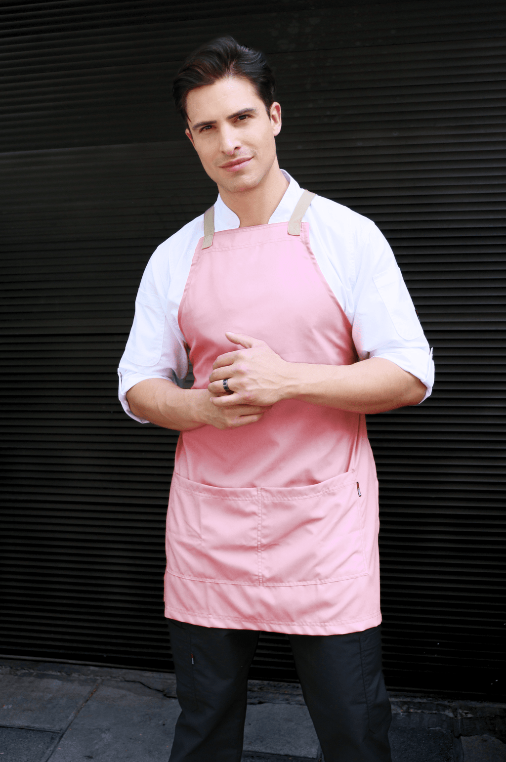 MANDIL DE PETO LIMA #Color_Rosa
