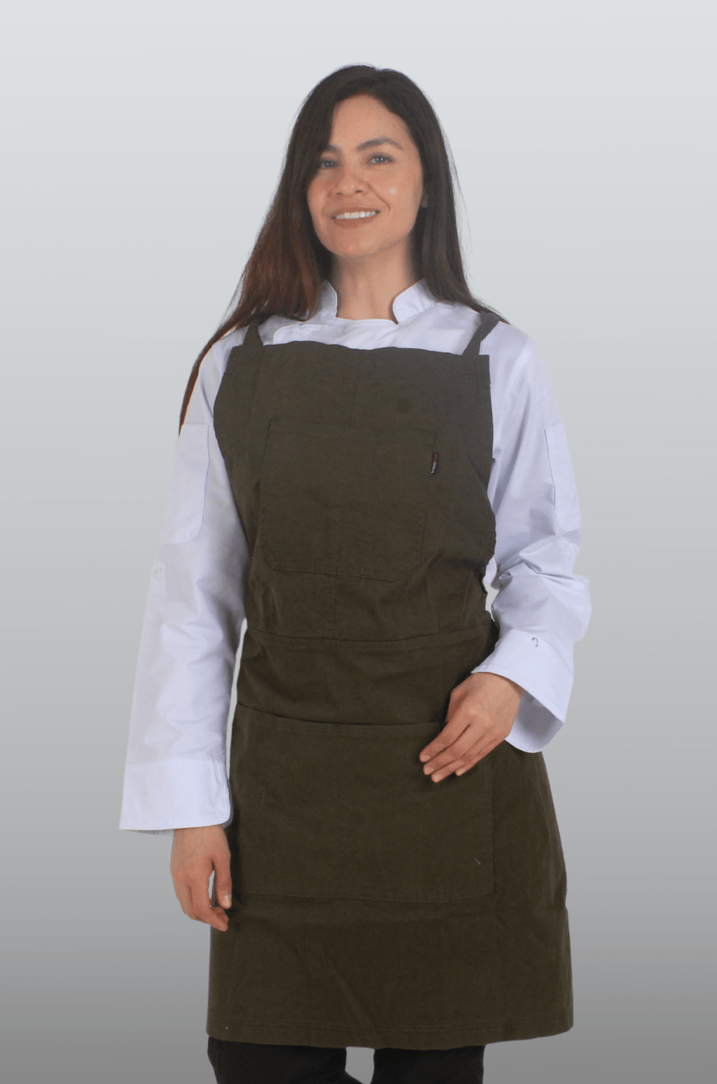 MANDIL DE CHEF TOSCANA UNISEX #Color_Verde