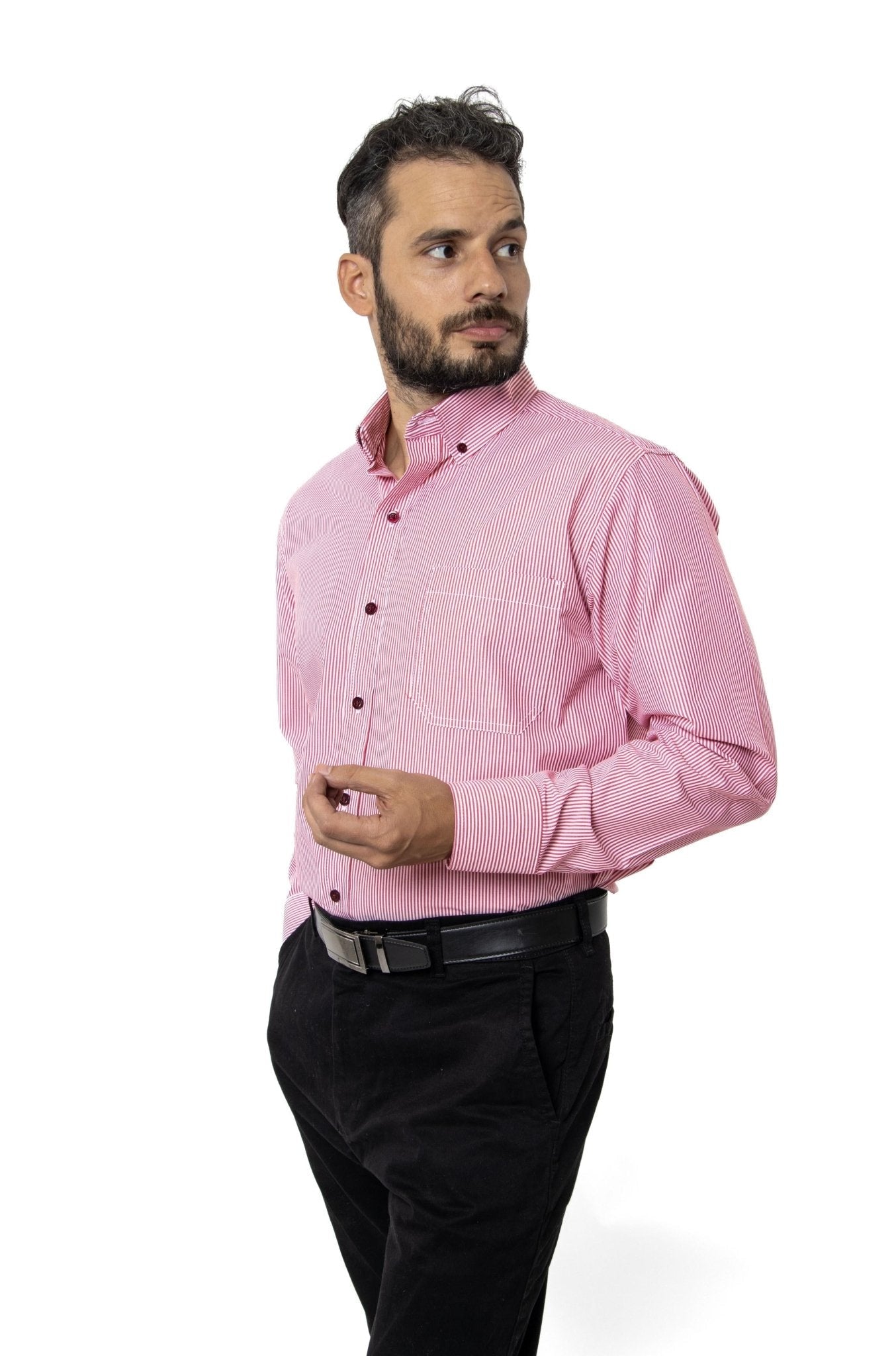 CAMISA FORMAL SLIM FIT MANGA LARGA MÚNICH HOMBRE