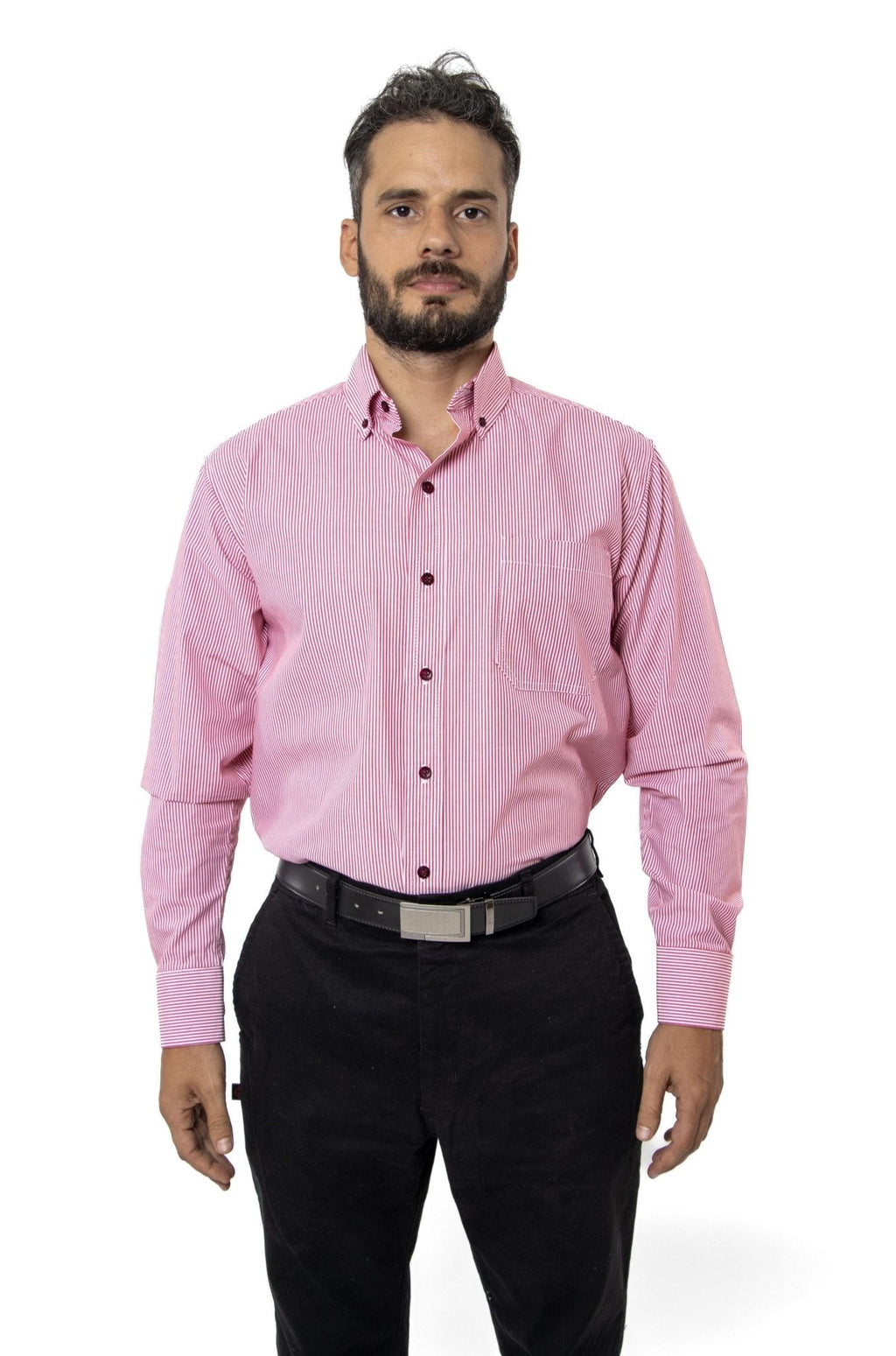 CAMISA FORMAL SLIM FIT MANGA LARGA MÚNICH HOMBRE