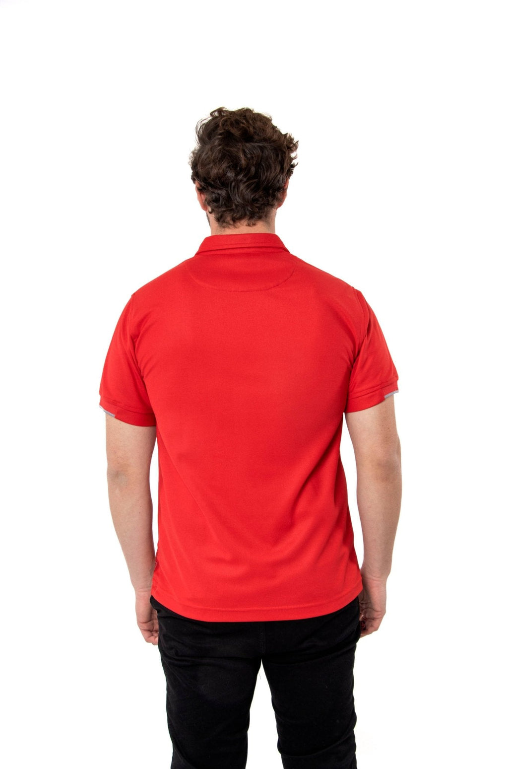 PLAYERA POLO SUSTENTABLE BILBAO HOMBRE #Color_Rojo