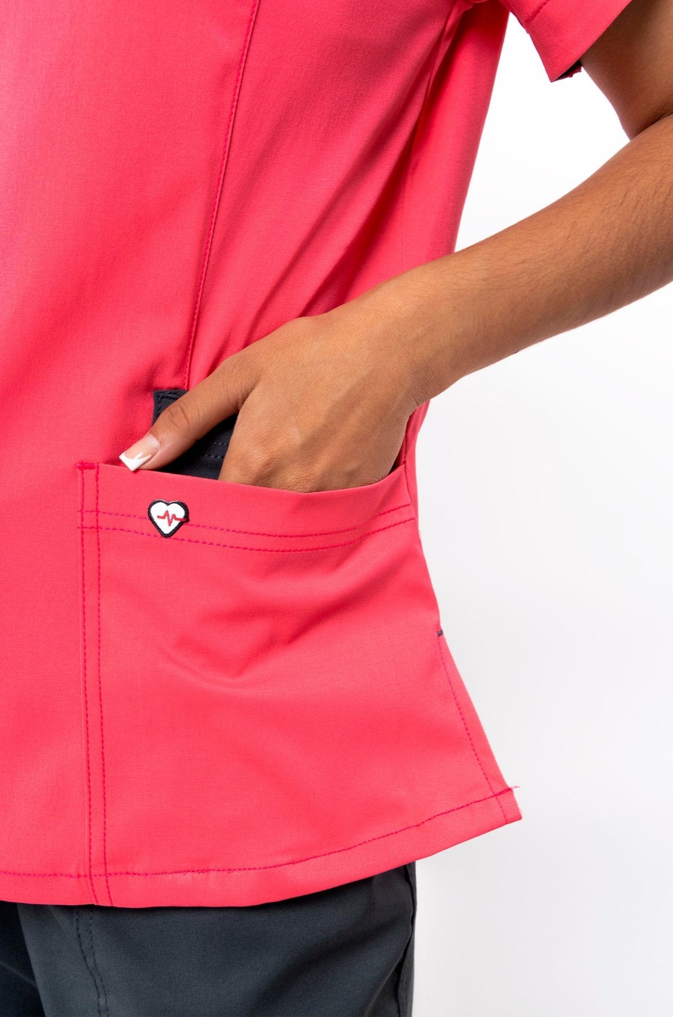 FILIPINA MÉDICA PARA SCRUB OPORTO MUJER #Color_Rosa