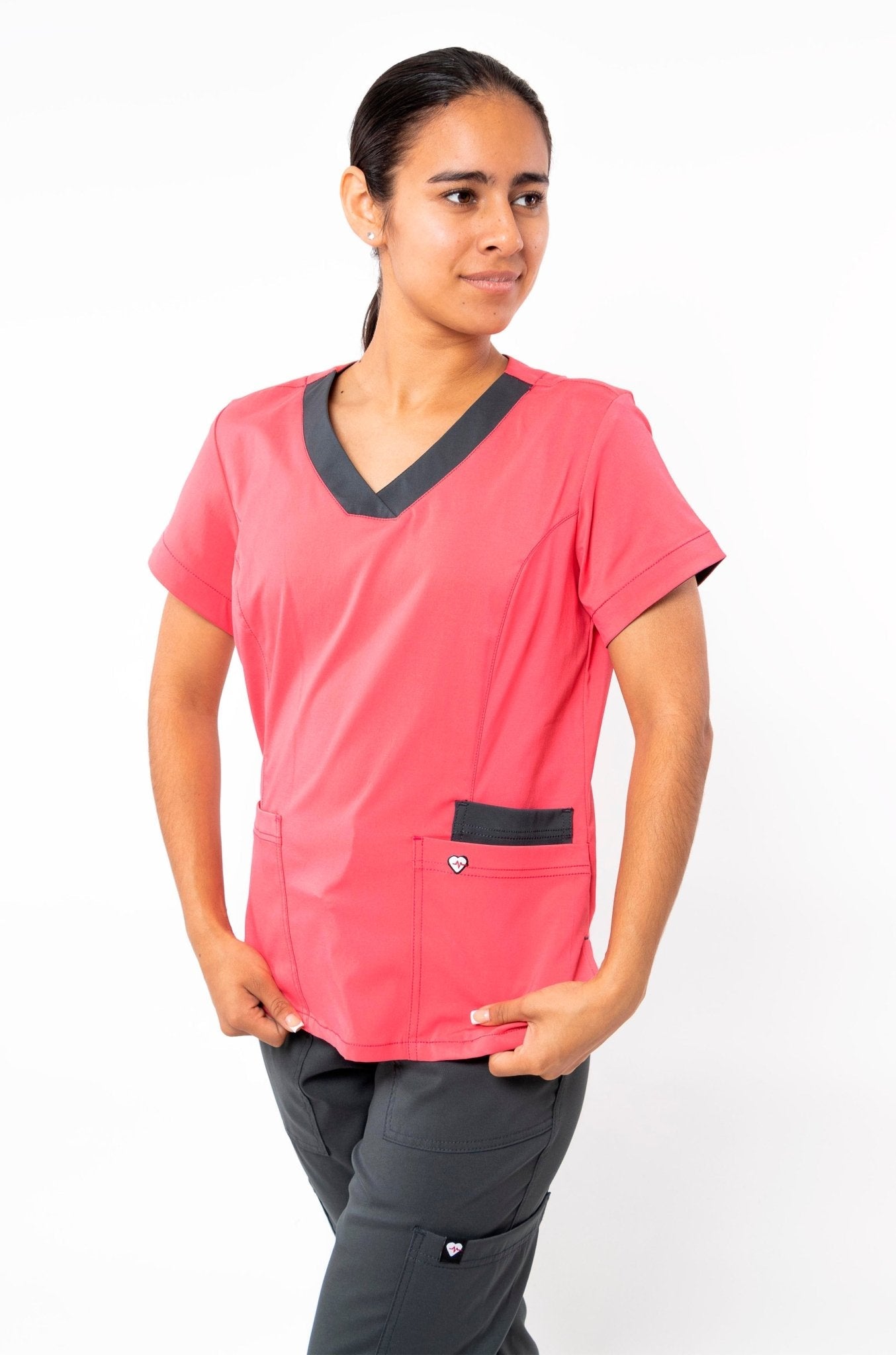 FILIPINA MÉDICA PARA SCRUB OPORTO MUJER #Color_Rosa