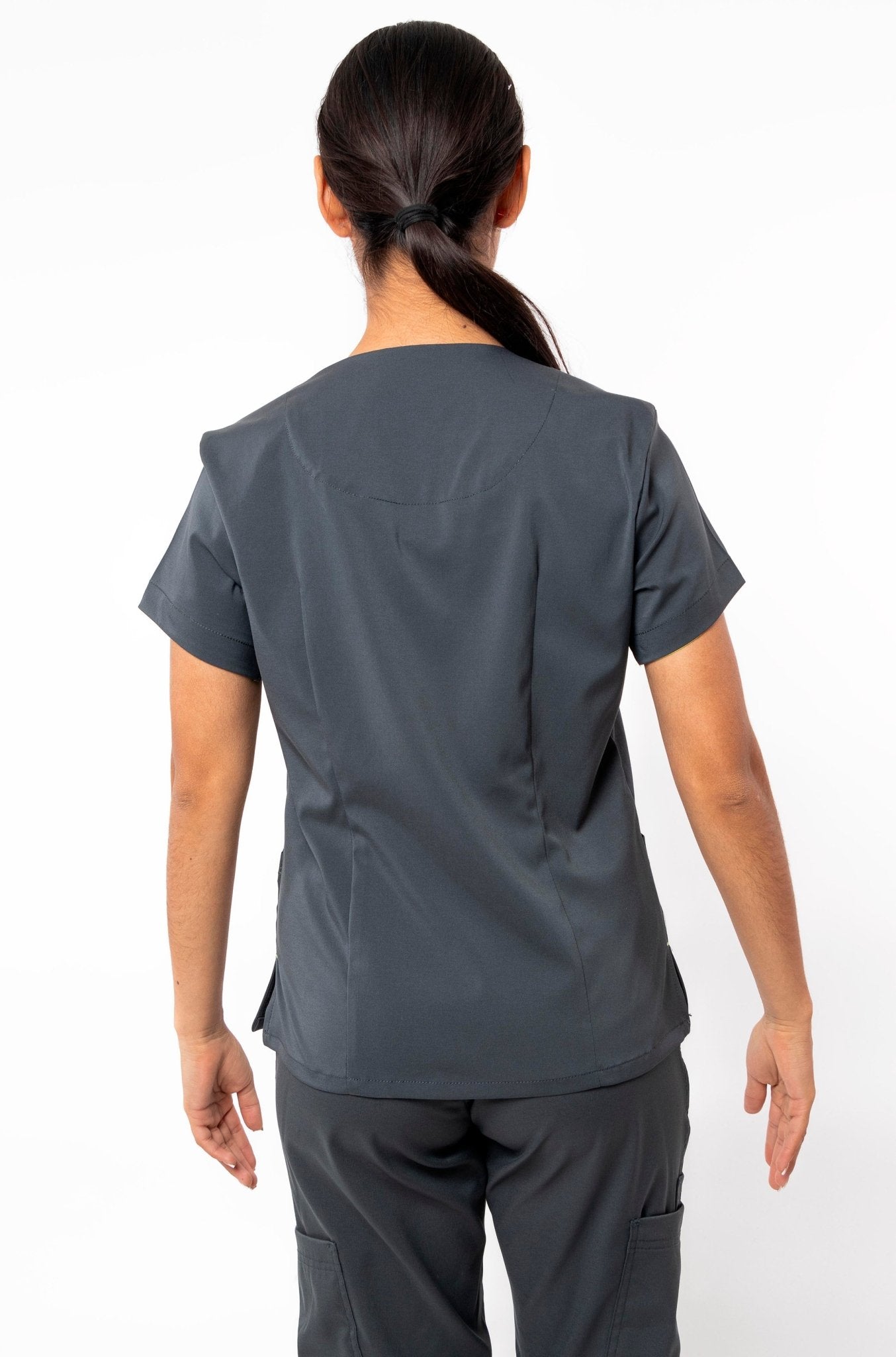 FILIPINA MÉDICA PARA SCRUB OPORTO MUJER #Color_Gris
