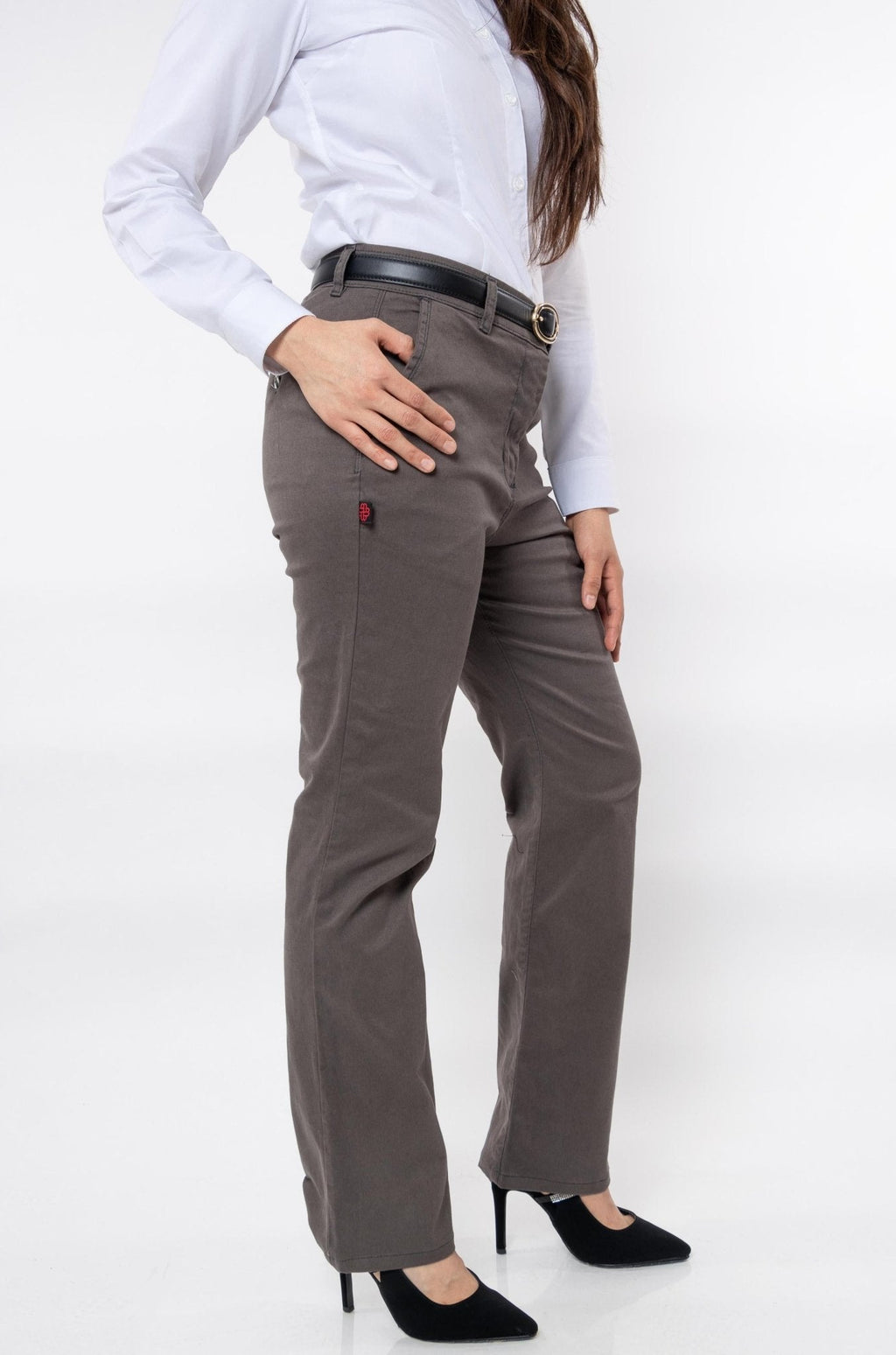 PANTALÓN CASUAL DETROIT MUJER #Color_Gris
