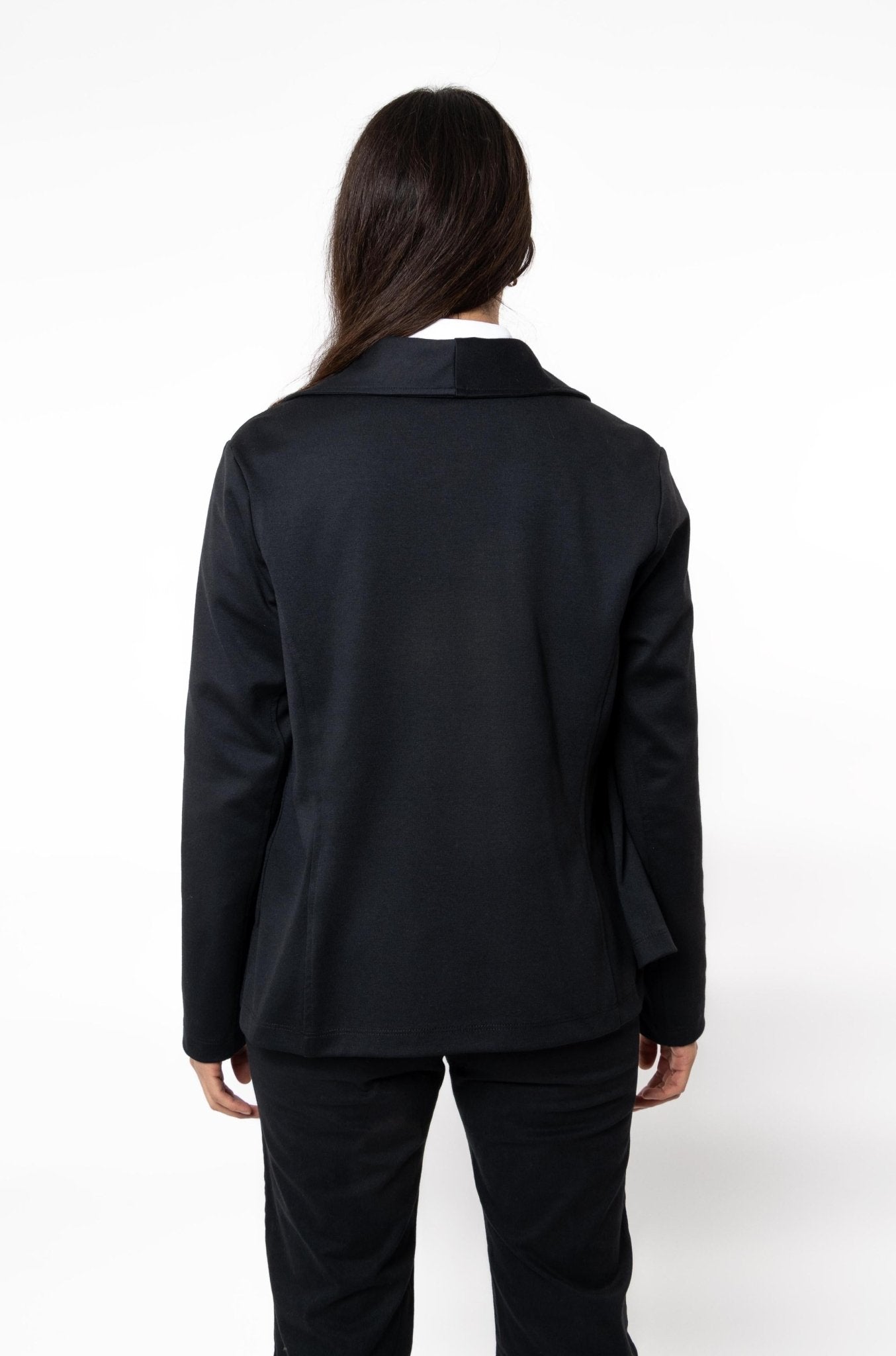 SACO TIPO BLAZER HOUSTON MUJER #Color_Negro