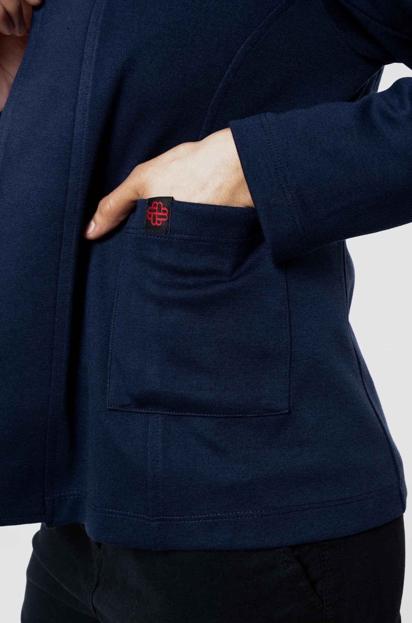 SACO TIPO BLAZER HOUSTON MUJER #Color_Azul Marino