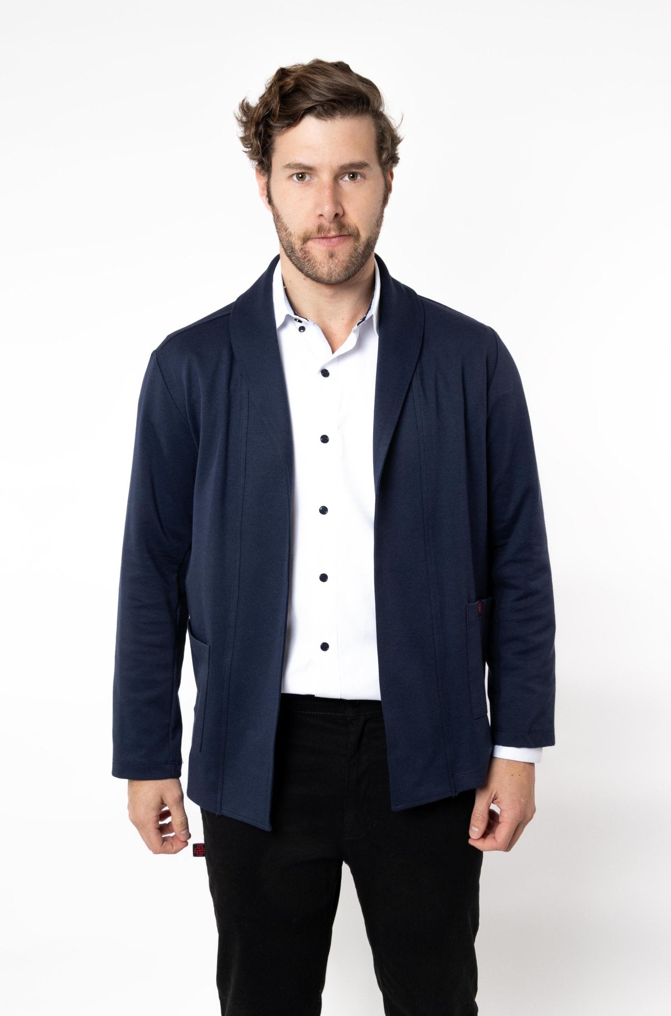 SACO TIPO BLAZER HOUSTON HOMBRE #Color_Azul Marino