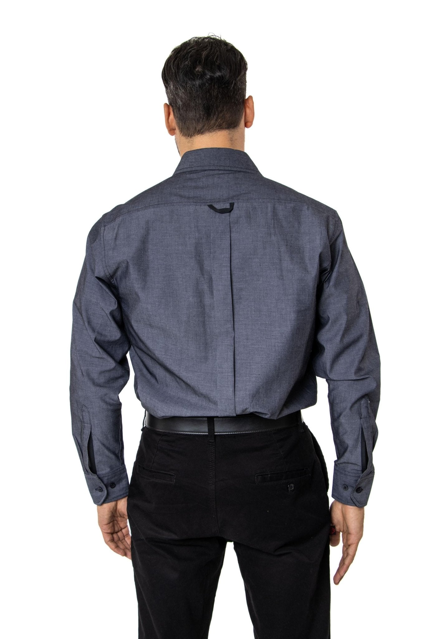 CAMISA CASUAL SLIM FIT MANGA LARGA HAMBURGO HOMBRE