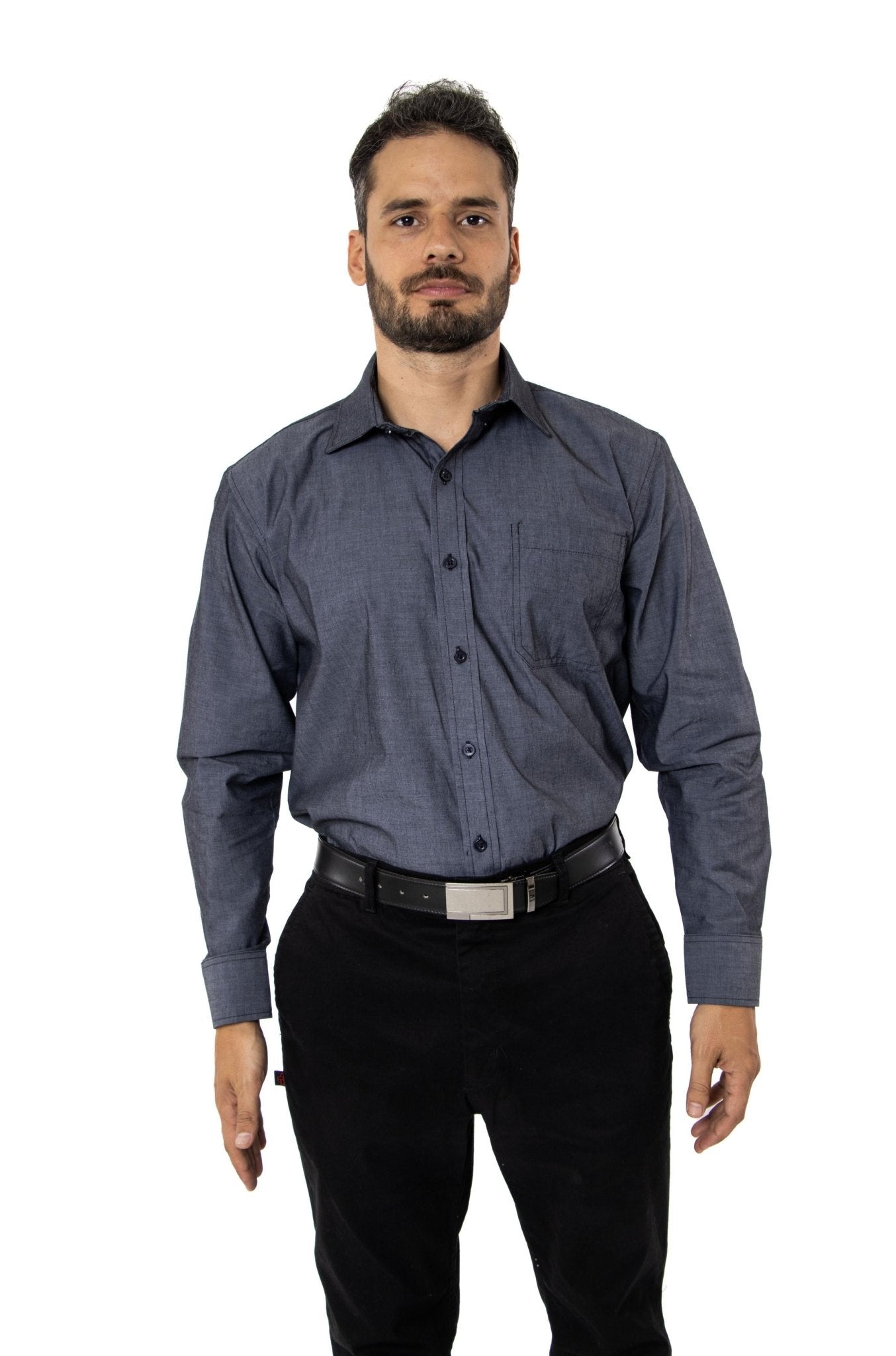 CAMISA CASUAL SLIM FIT MANGA LARGA HAMBURGO HOMBRE