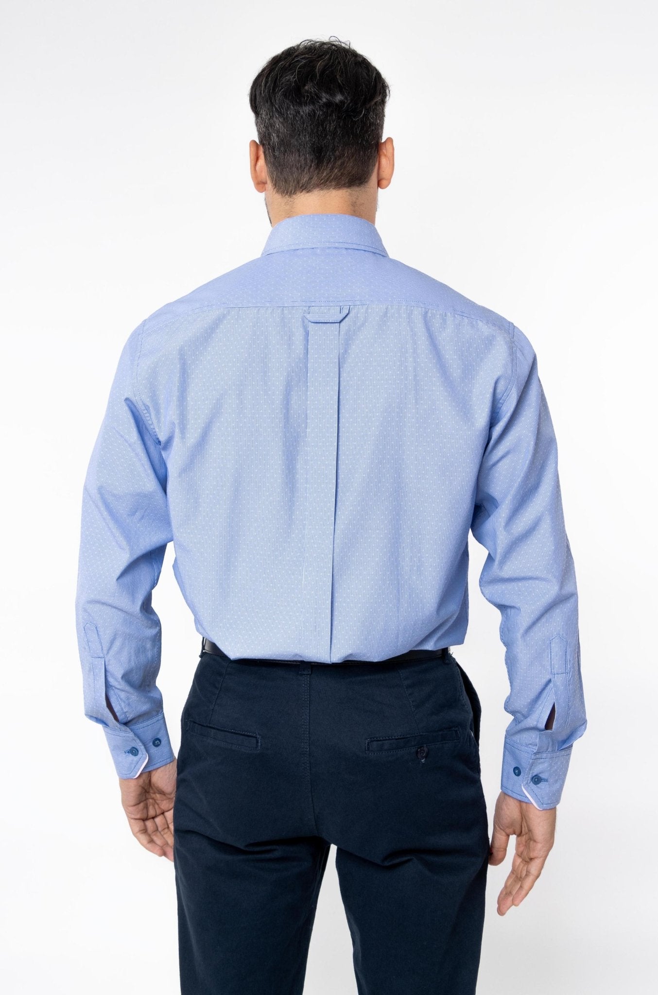 CAMISA FORMAL SLIM FIT MANGA LARGA GINEBRA HOMBRE
