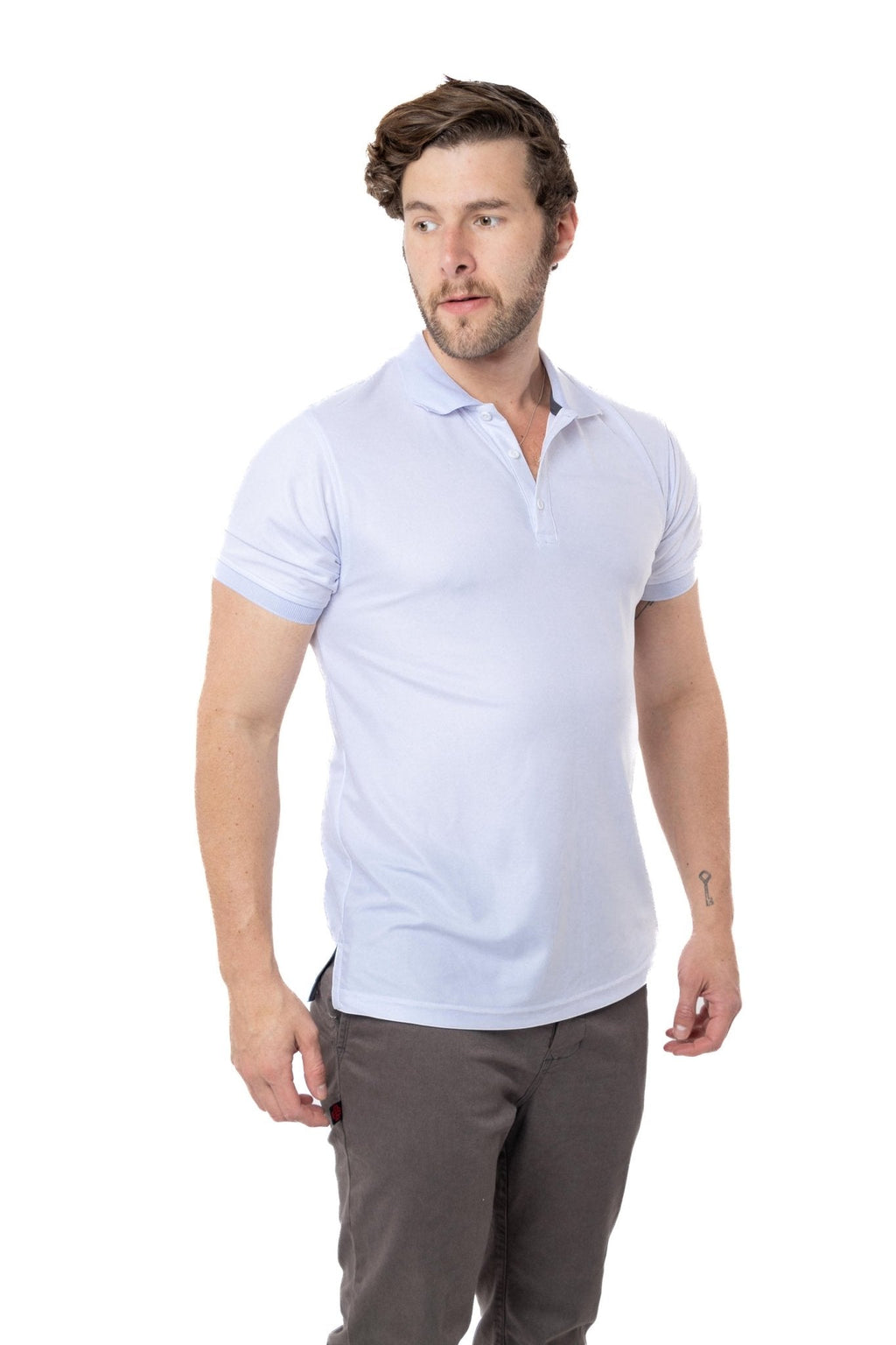 PLAYERA TIPO POLO ULTRA DRYFIT MANCHESTER HOMBRE #Color_Blanco