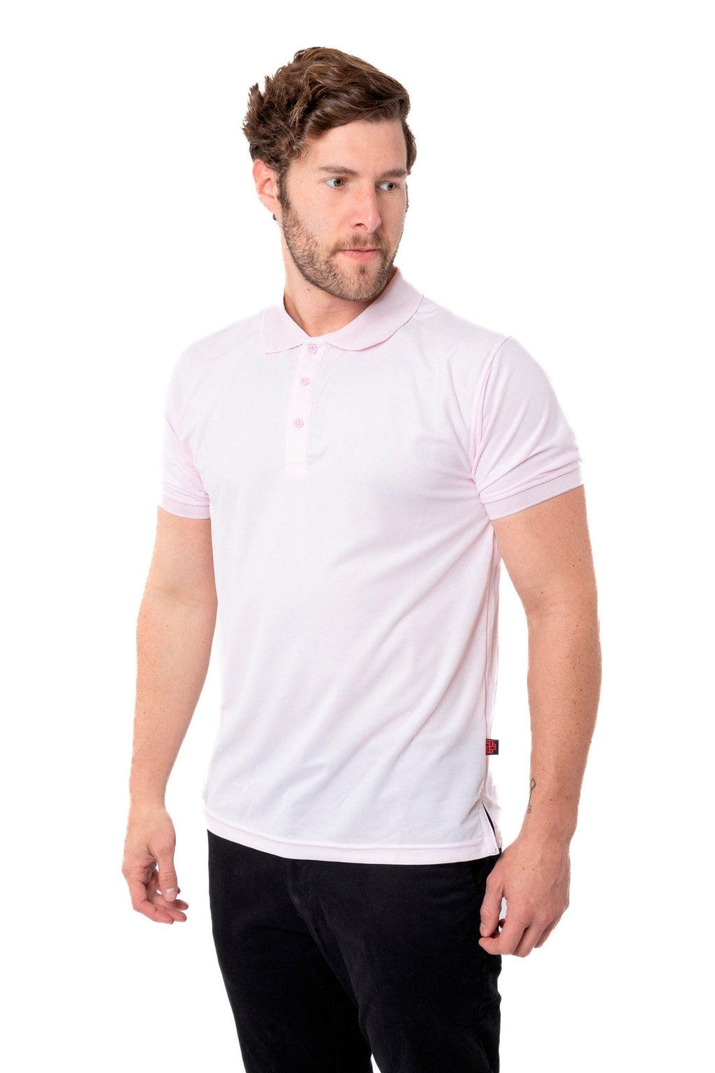 PLAYERA TIPO POLO ULTRA DRYFIT MANCHESTER HOMBRE #Color_Rosa