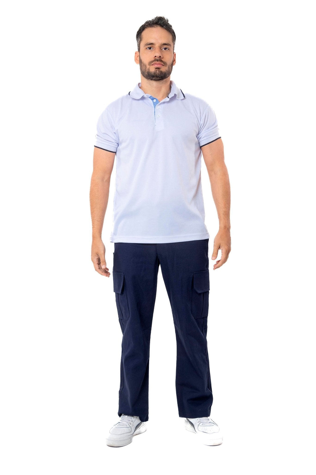 PANTALÓN DE TRABAJO TIPO CARGO TORONTO HOMBRE #Color_Azul Marino