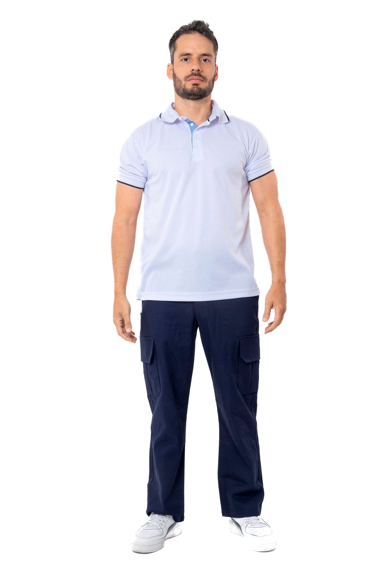 PANTALÓN DE TRABAJO TIPO CARGO TORONTO HOMBRE #Color_Azul Marino