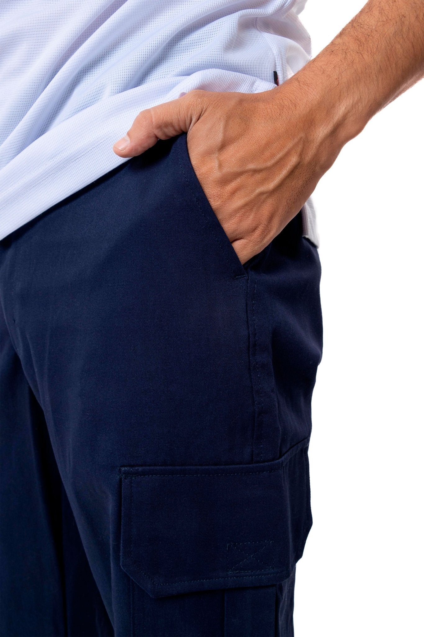PANTALÓN DE TRABAJO TIPO CARGO TORONTO HOMBRE #Color_Azul Marino