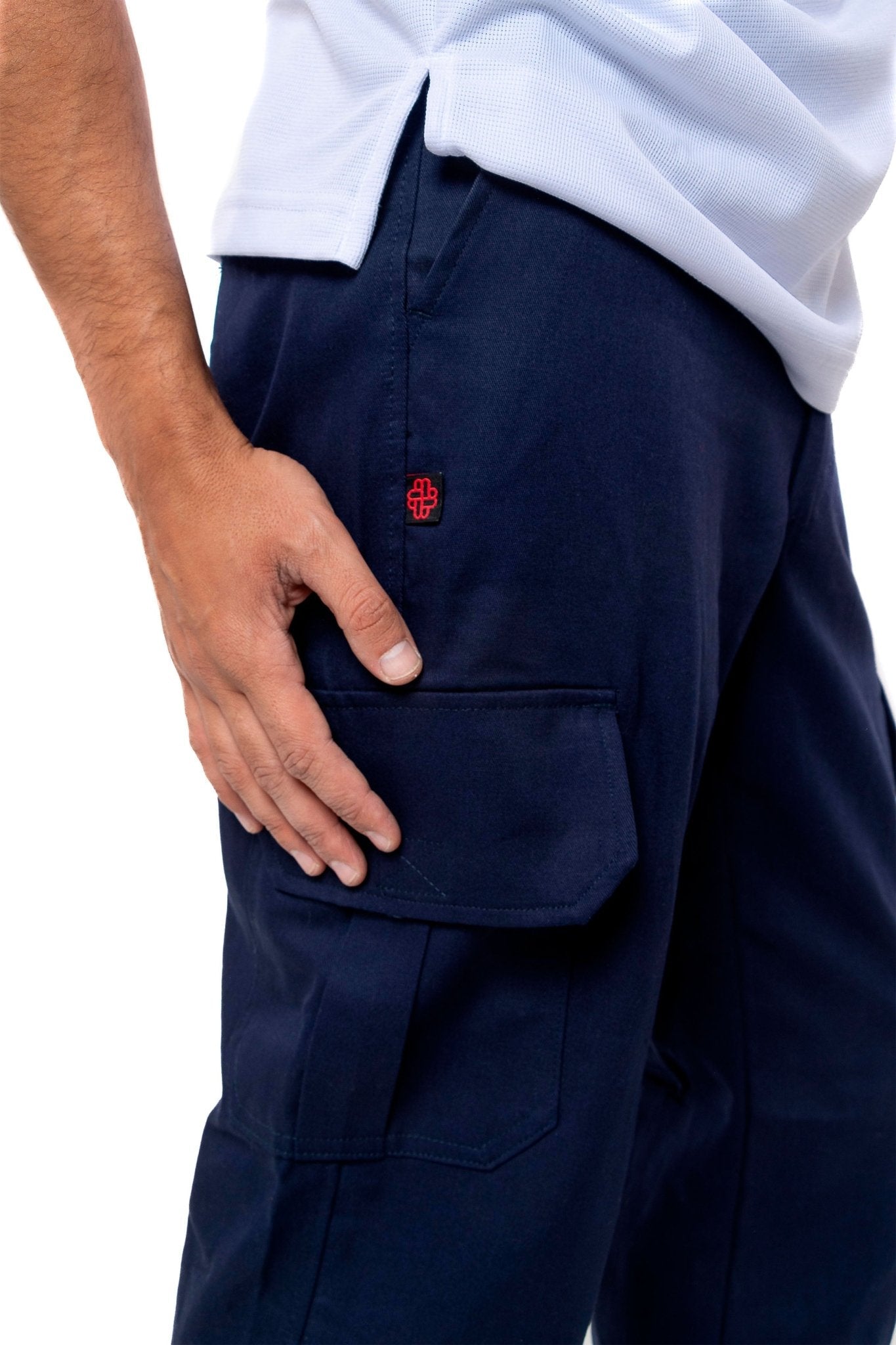 PANTALÓN DE TRABAJO TIPO CARGO TORONTO HOMBRE #Color_Azul Marino