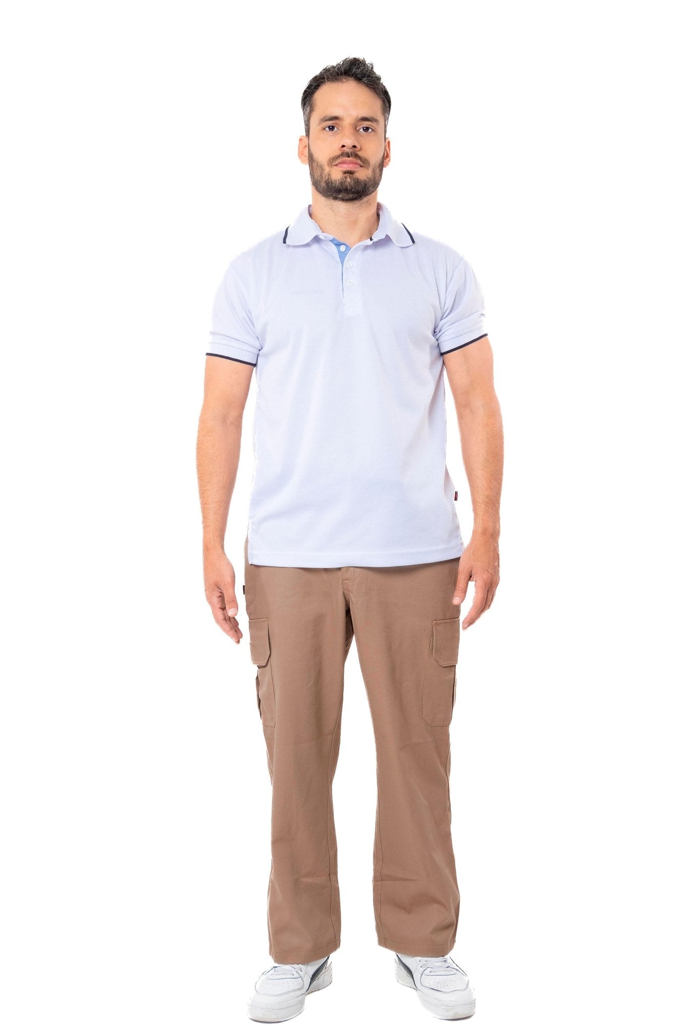 PANTALÓN DE TRABAJO TIPO CARGO TORONTO HOMBRE #Color_Café