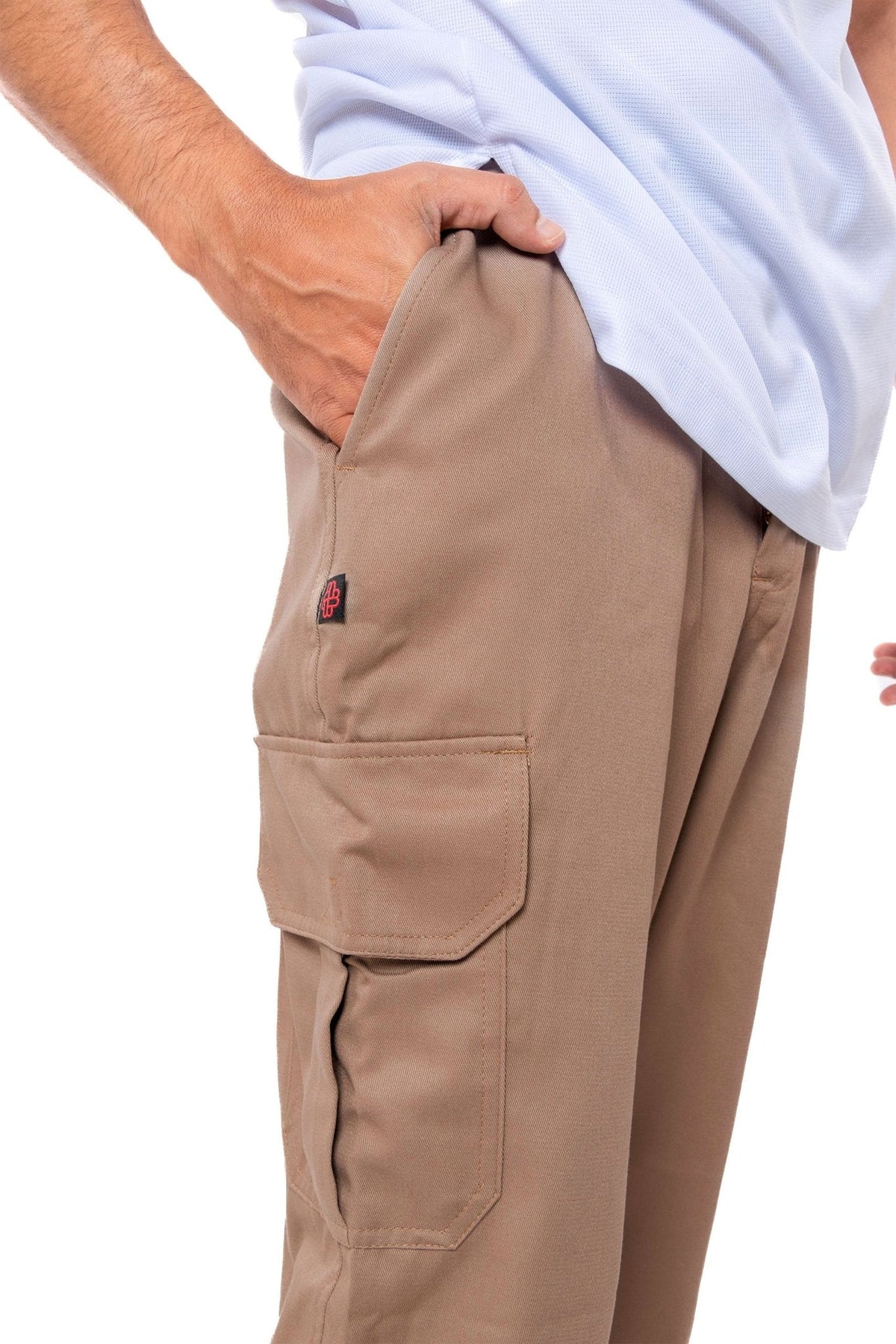 PANTALÓN DE TRABAJO TIPO CARGO TORONTO HOMBRE #Color_Café
