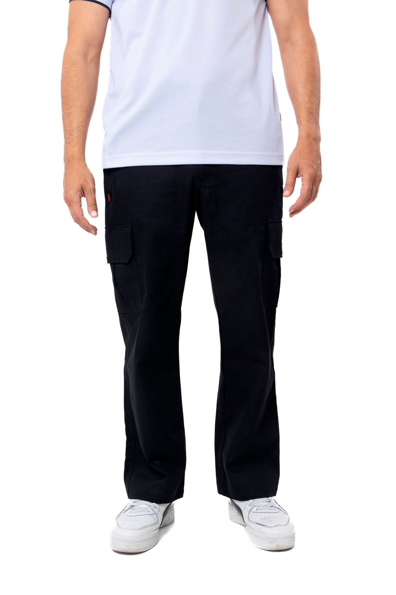 PANTALÓN DE TRABAJO TIPO CARGO TORONTO HOMBRE #Color_Negro