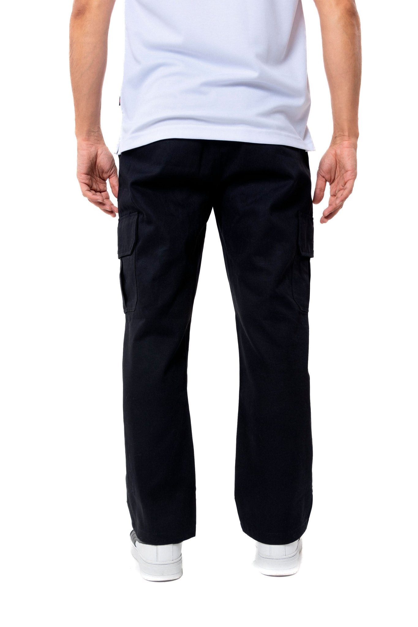 PANTALÓN DE TRABAJO TIPO CARGO TORONTO HOMBRE #Color_Negro