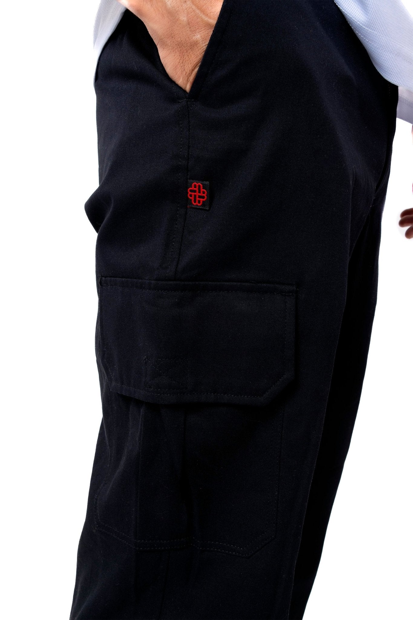 PANTALÓN DE TRABAJO TIPO CARGO TORONTO HOMBRE #Color_Negro