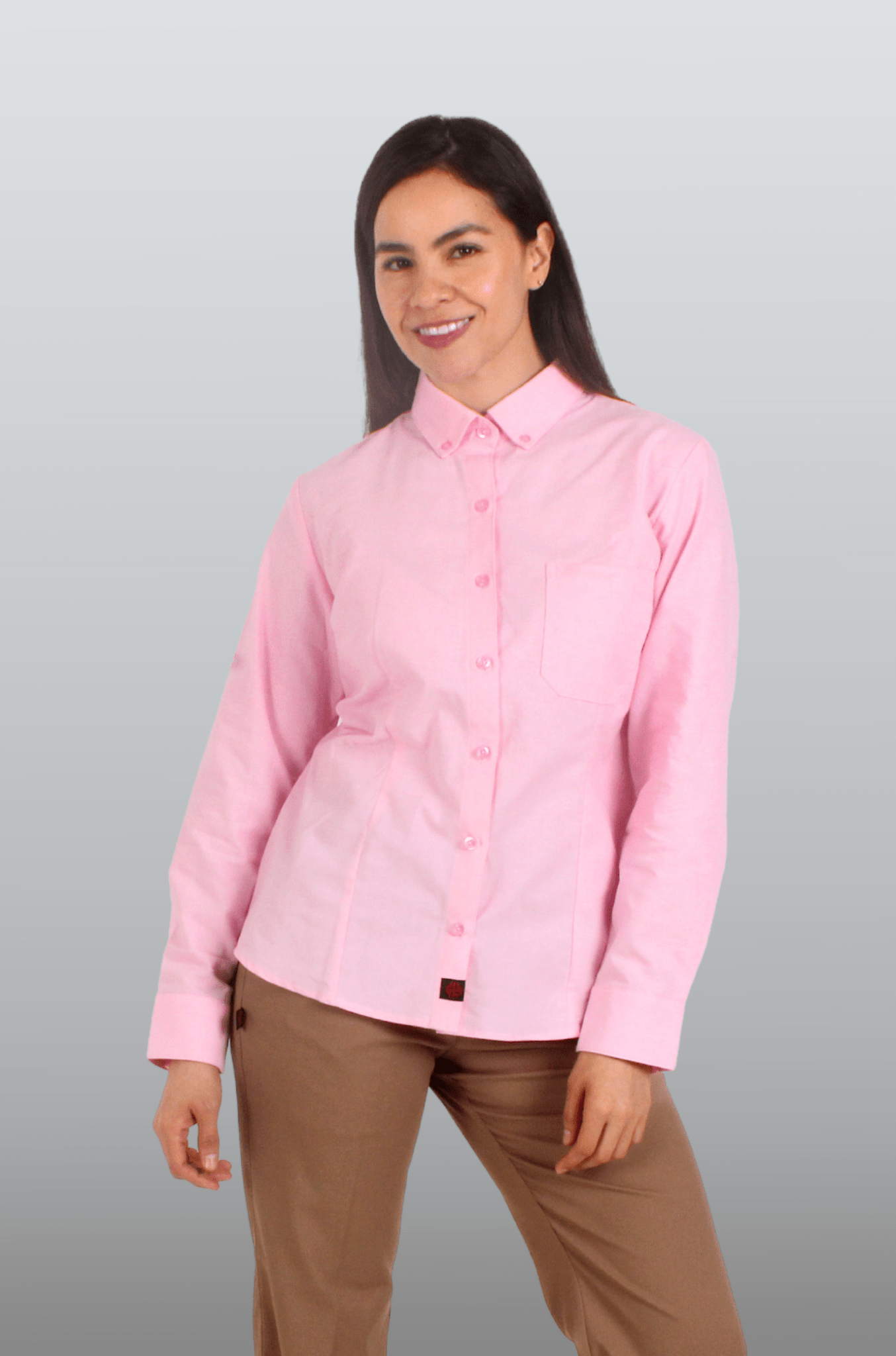 CAMISA EJECUTIVA LEÓN DAMA #Color_Rosa