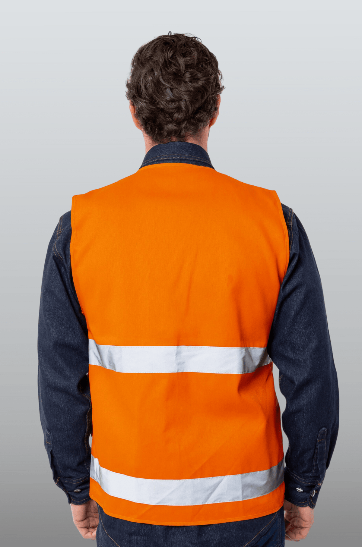 CHALECO DE SEGURIDAD VARSOVIA UNISEX #Color_Naranja