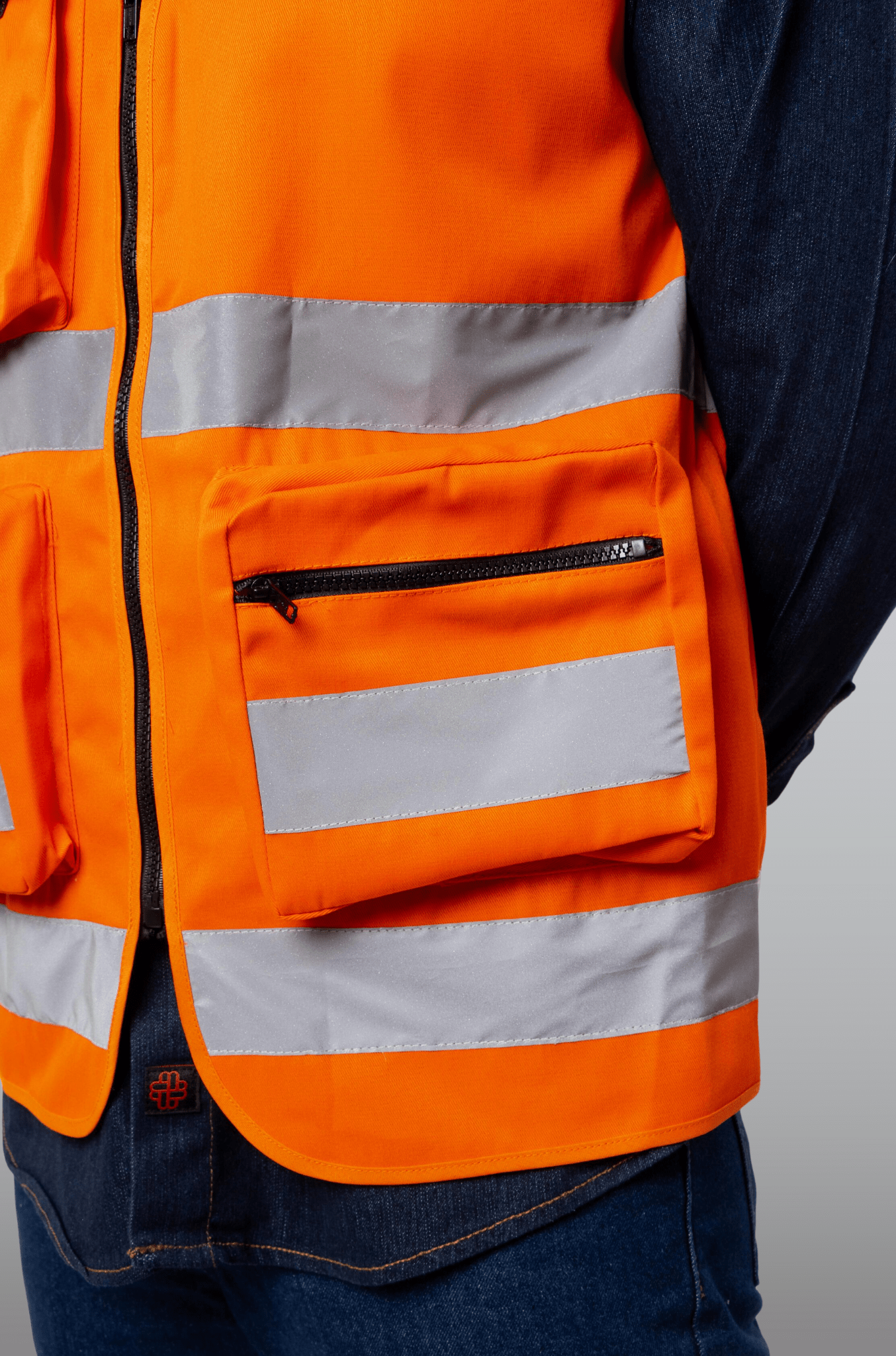 CHALECO DE SEGURIDAD VARSOVIA UNISEX #Color_Naranja