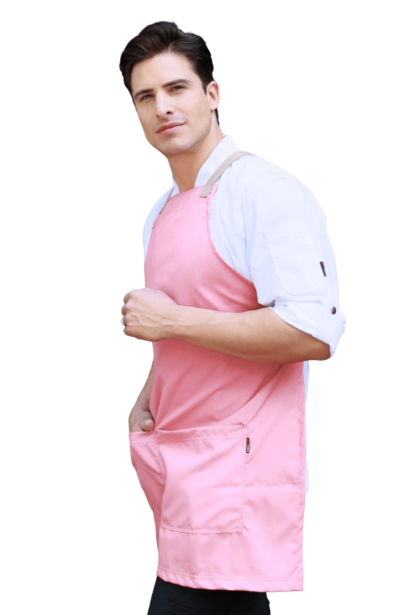 MANDIL DE PETO LIMA #Color_Rosa
 