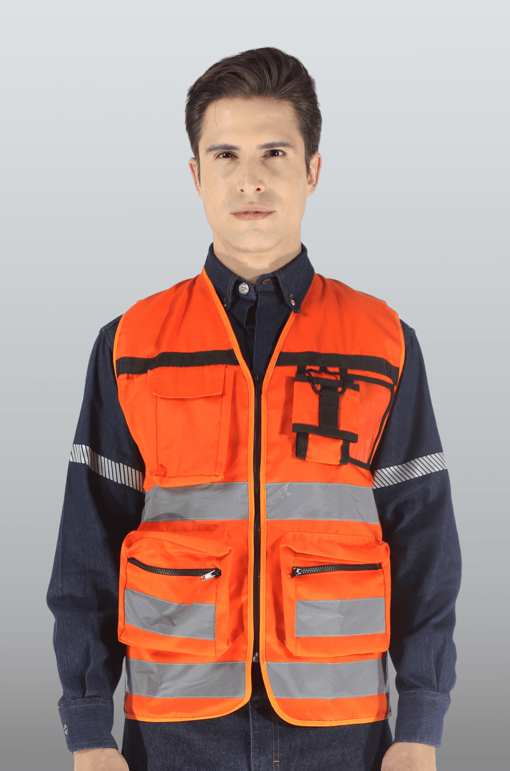 CHALECO DE SEGURIDAD BREMEN #Color_Naranja