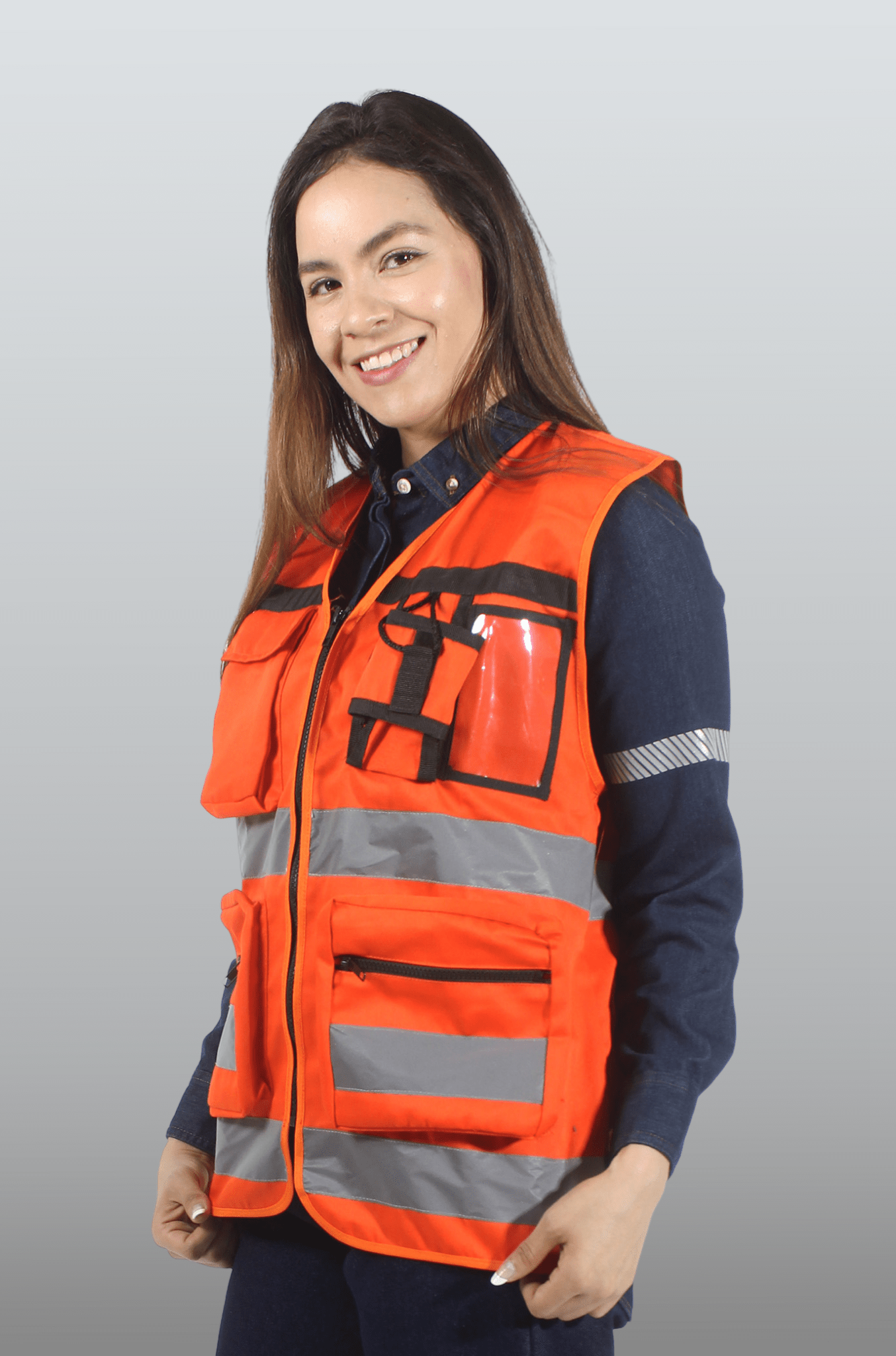 CHALECO DE SEGURIDAD BREMEN #Color_Naranja