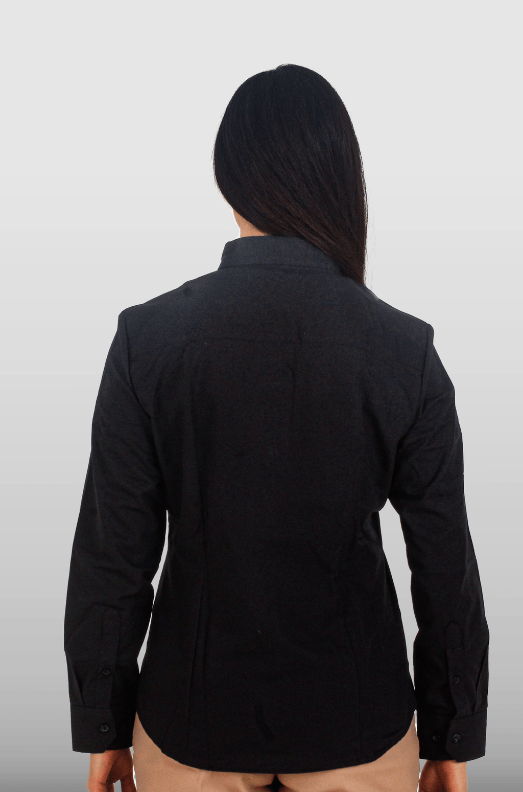 CAMISA EJECUTIVA LEÓN DAMA #Color_Negro