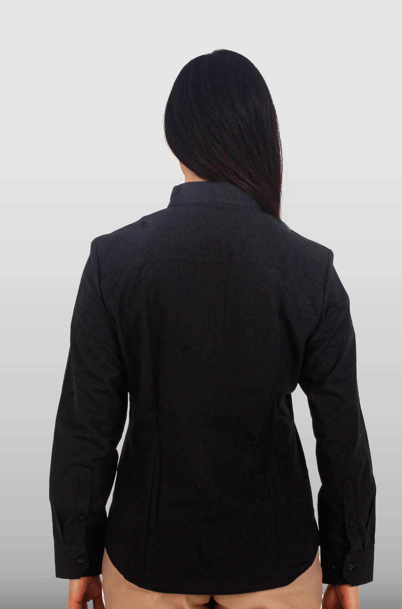 CAMISA EJECUTIVA LEÓN DAMA #Color_Negro