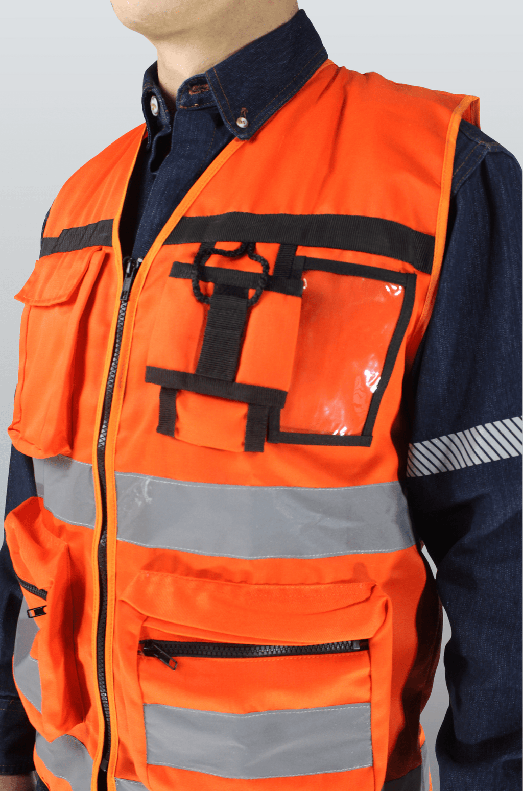 CHALECO DE SEGURIDAD BREMEN #Color_Naranja