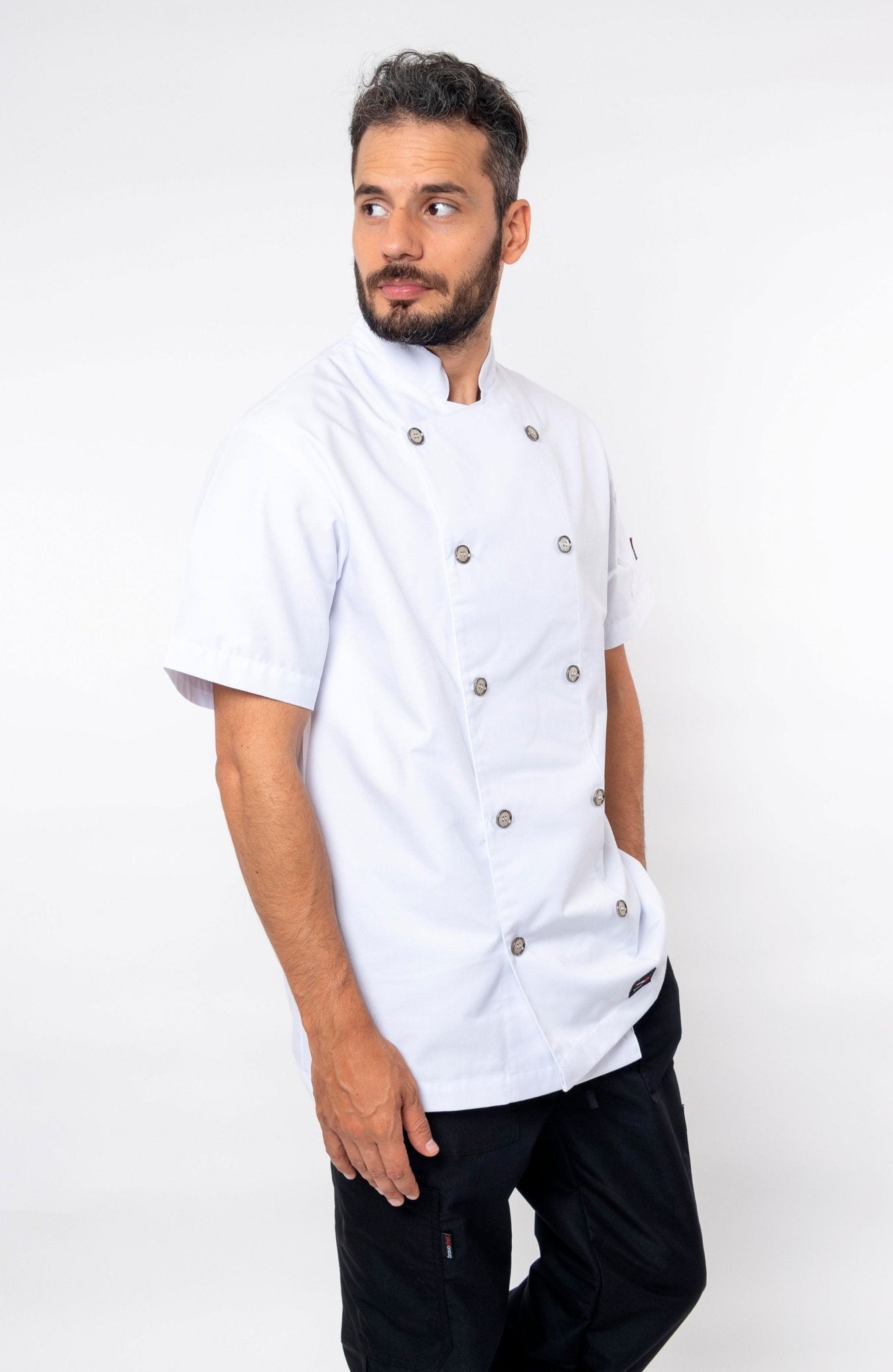 FILIPINA CHEF MANGA CORTA HONOLULU HOMBRE #Color_Blanco
