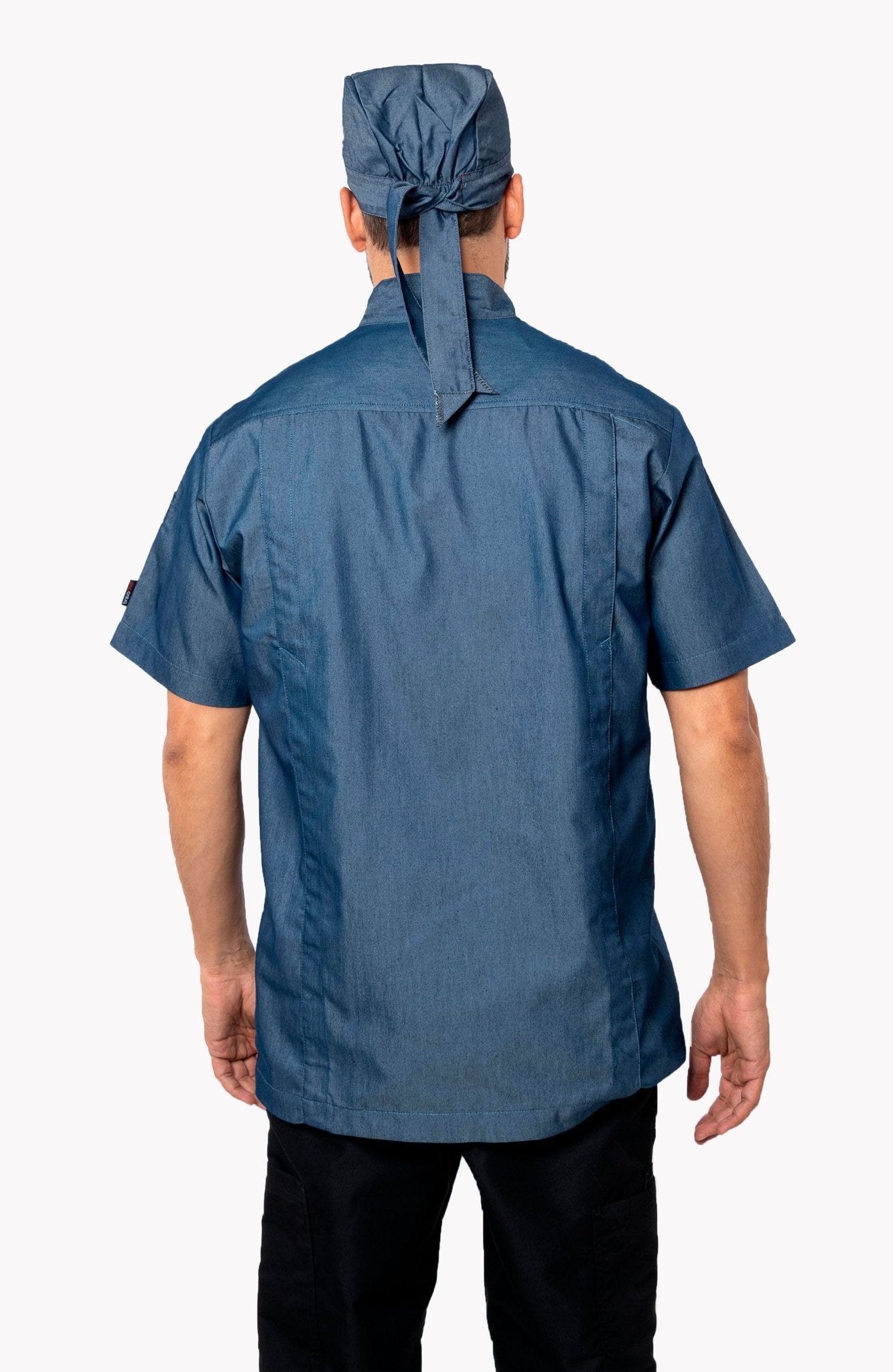 FILIPINA CHEF MANGA CORTA HONOLULU HOMBRE #Color_Azul Marino
