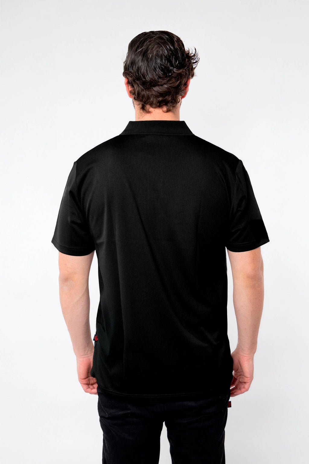 PLAYERA POLO CARACAS CABALLERO #Color_Negro