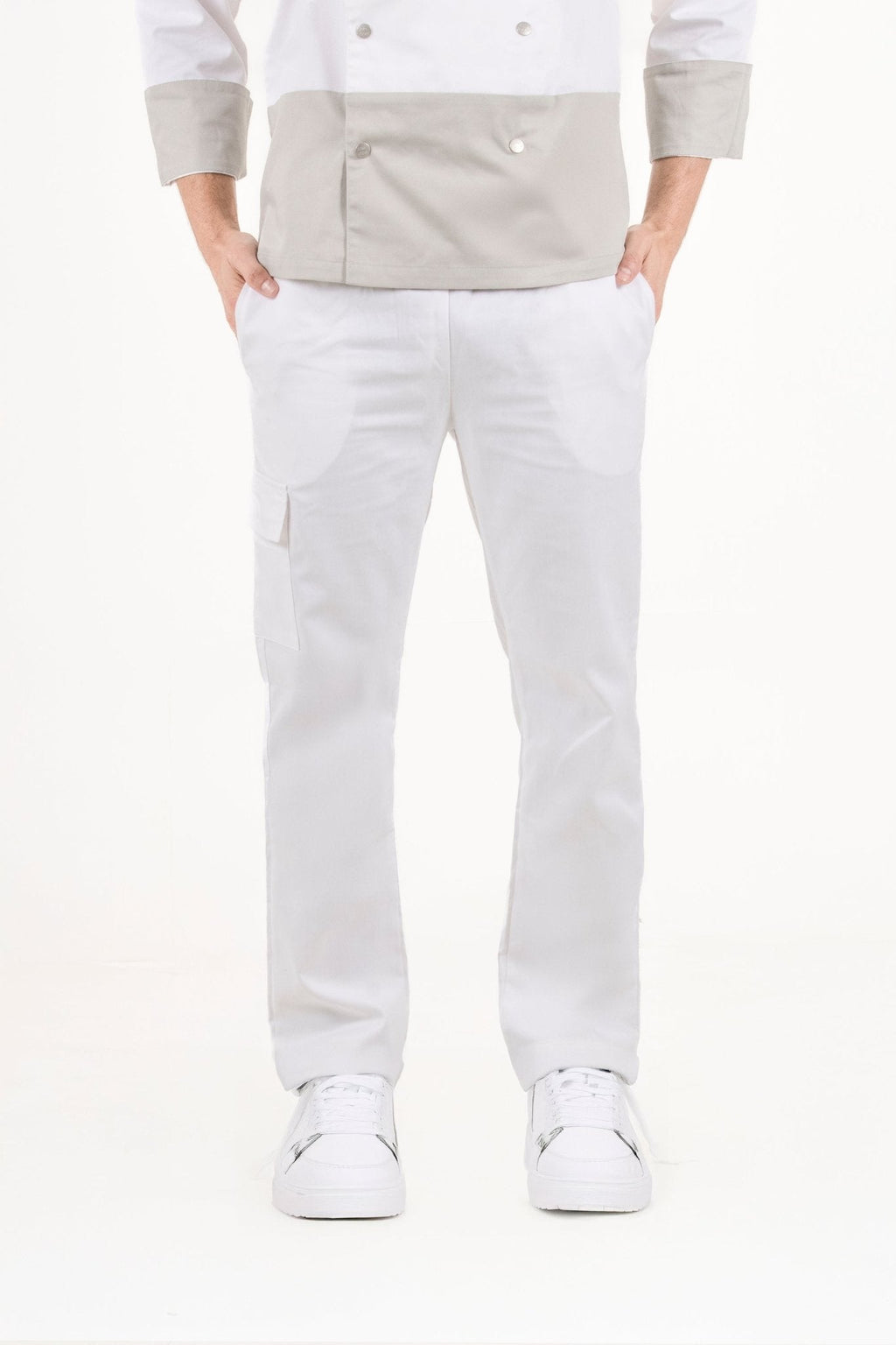 PANTALON DELHI CHEF CABALLERO #Color_Blanco