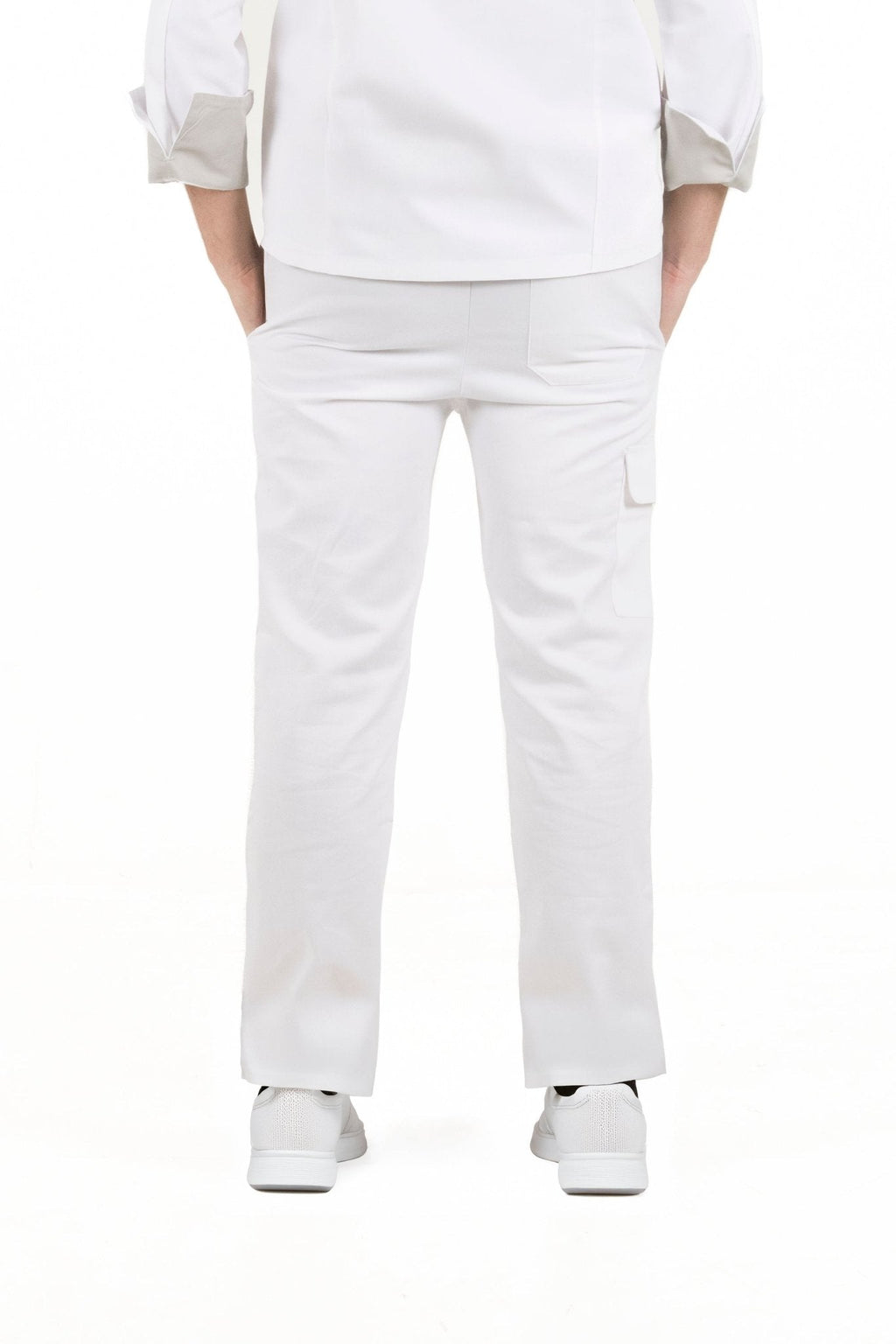PANTALON DELHI CHEF CABALLERO #Color_Blanco