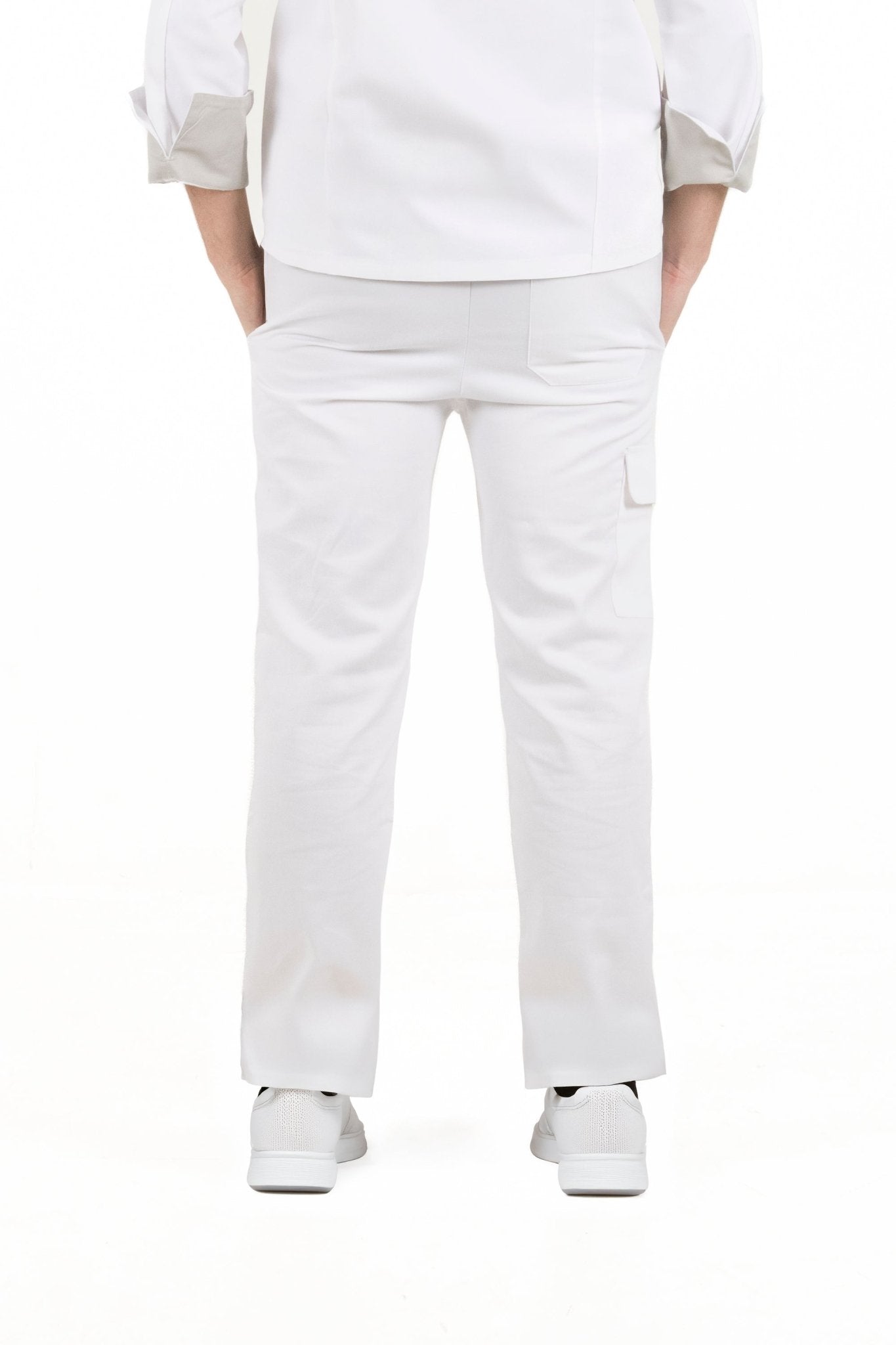 PANTALON DELHI CHEF CABALLERO #Color_Blanco