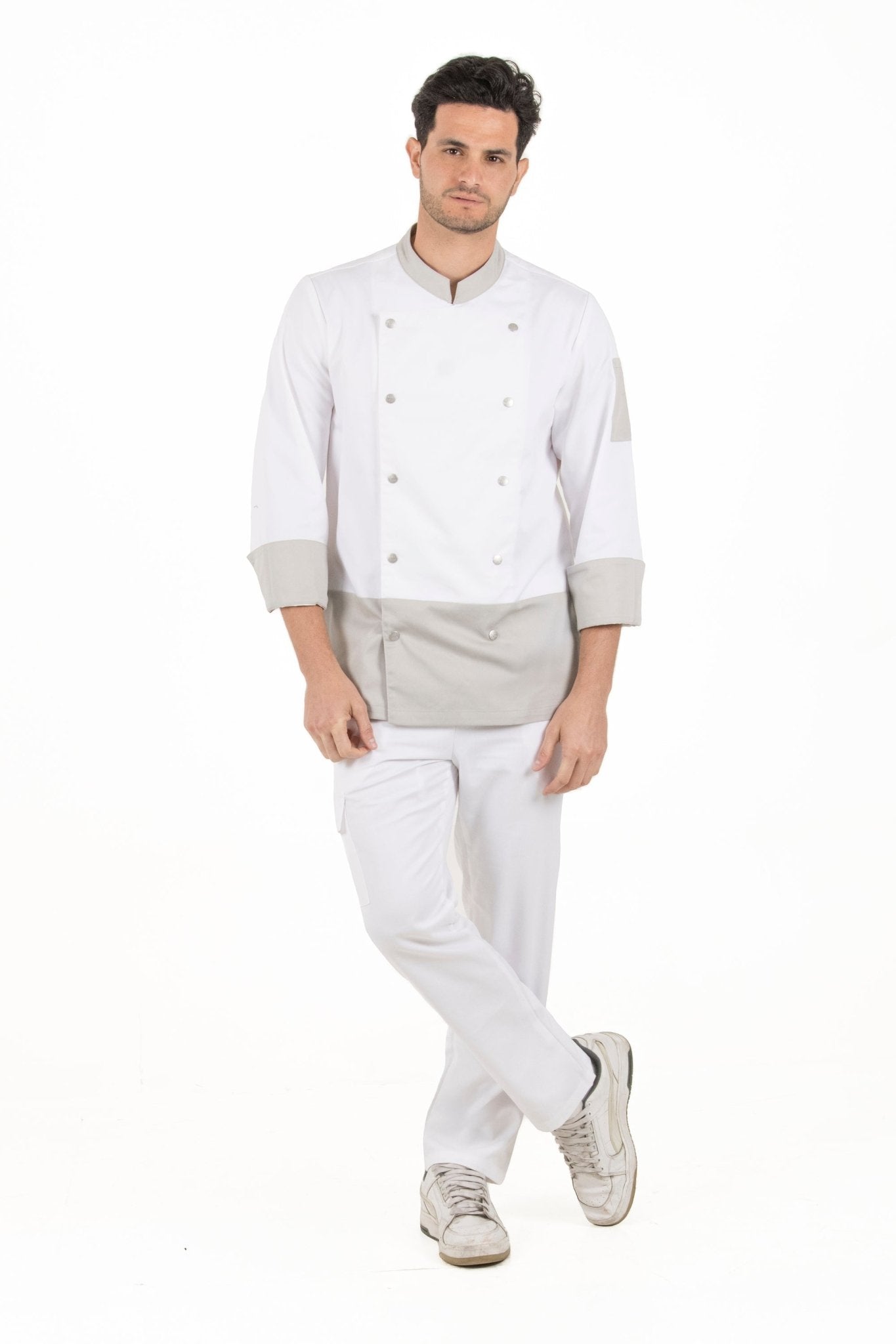 PANTALON DELHI CHEF CABALLERO #Color_Blanco